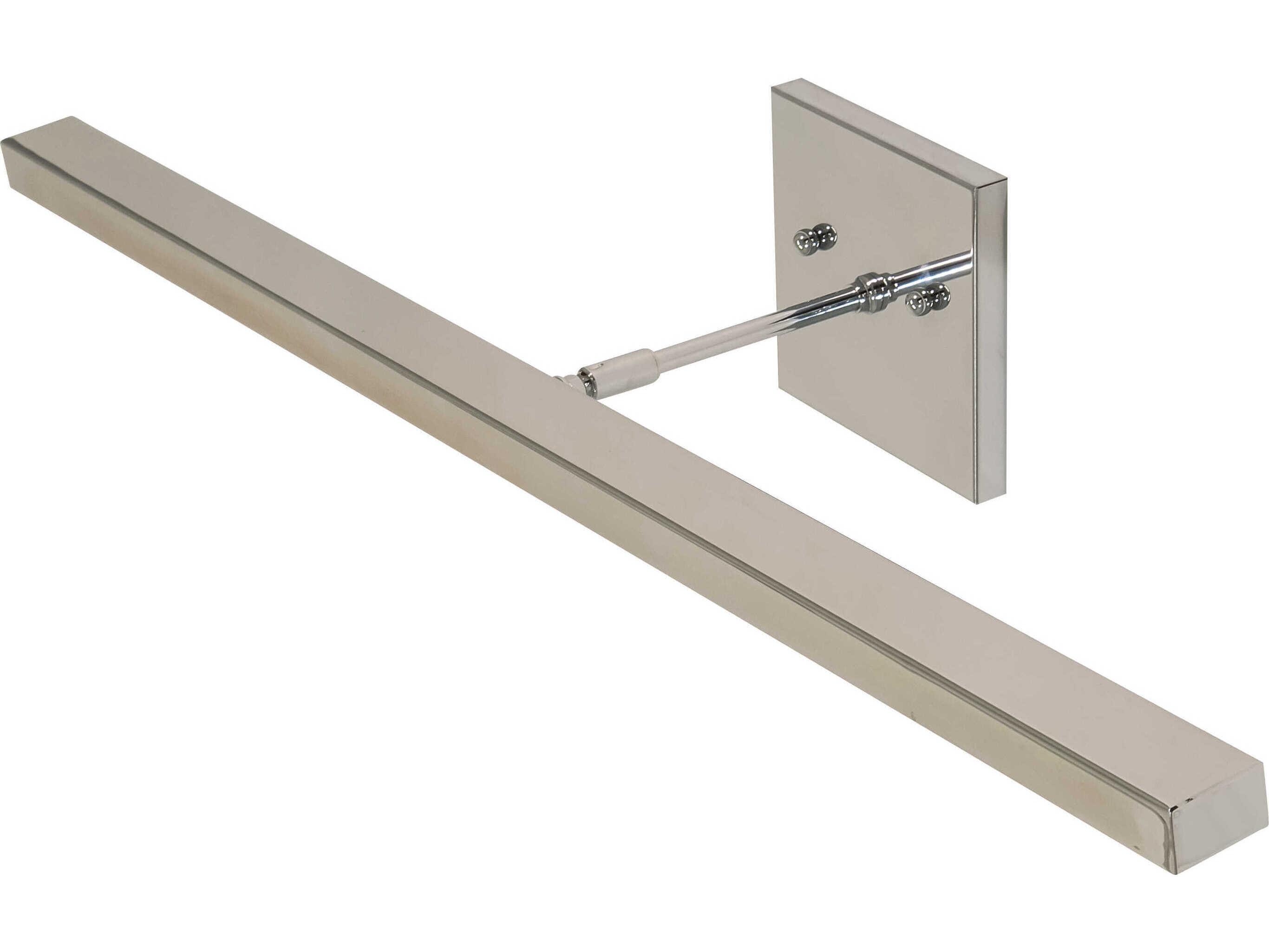 House of Troy Horizon Direct Wire 1-Light Nickel LED Picture Light