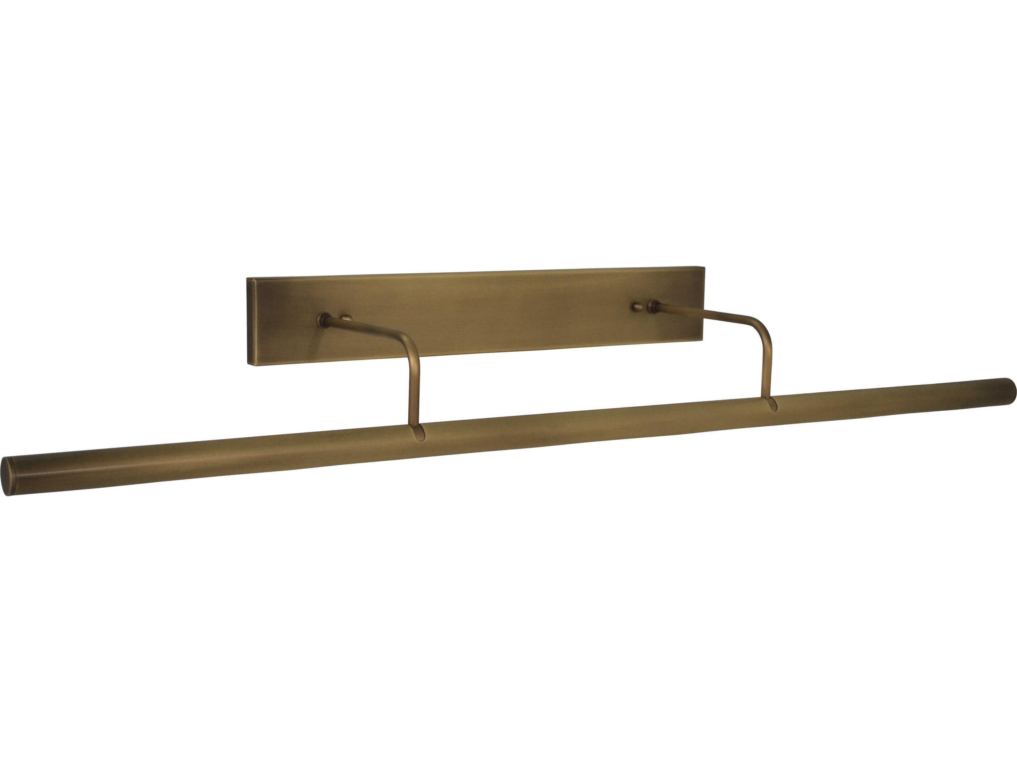 House of Troy Slim-line 6-Light Brass Picture Light