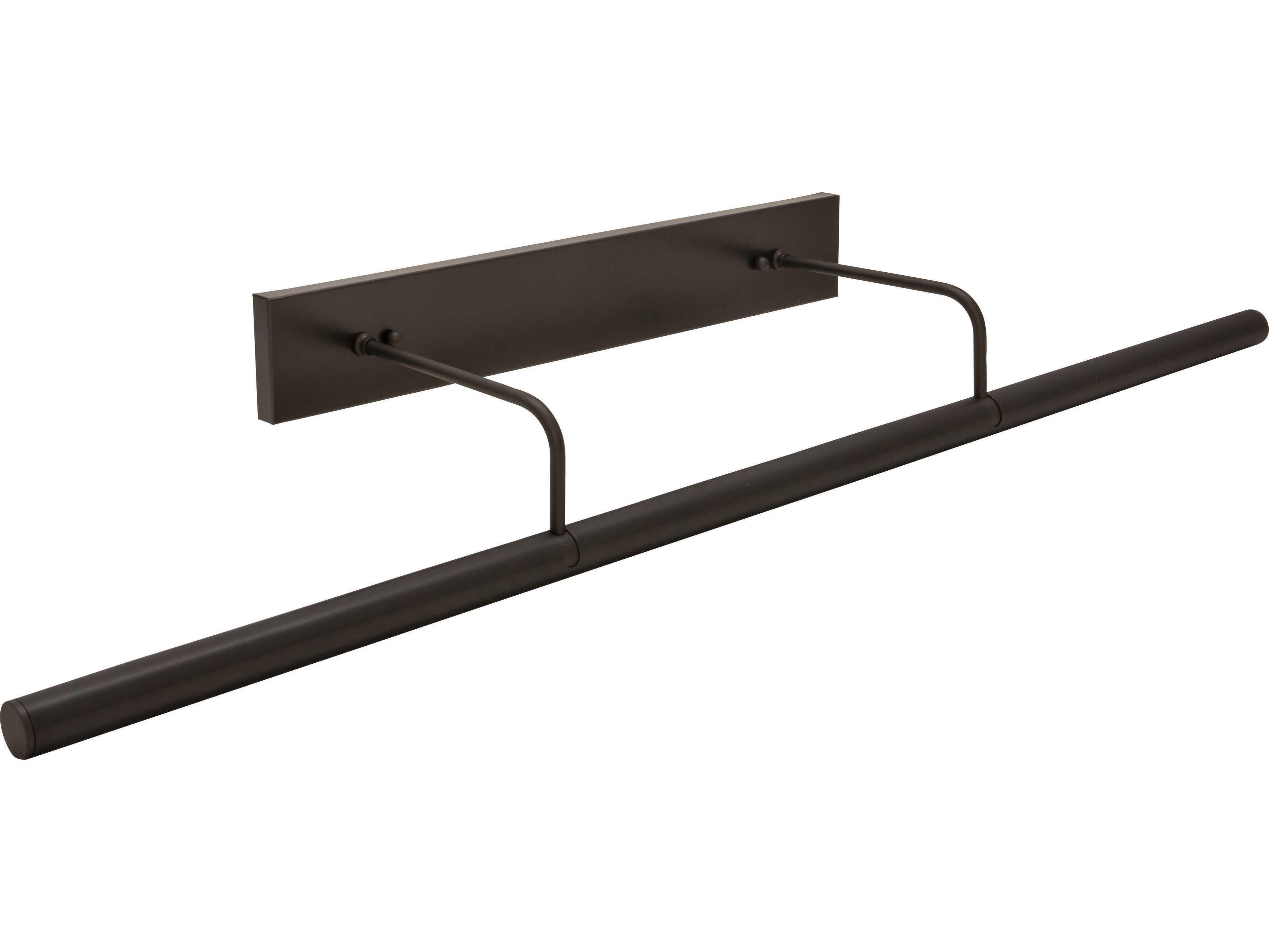 House of Troy Slim-line 6-Light Brass Picture Light