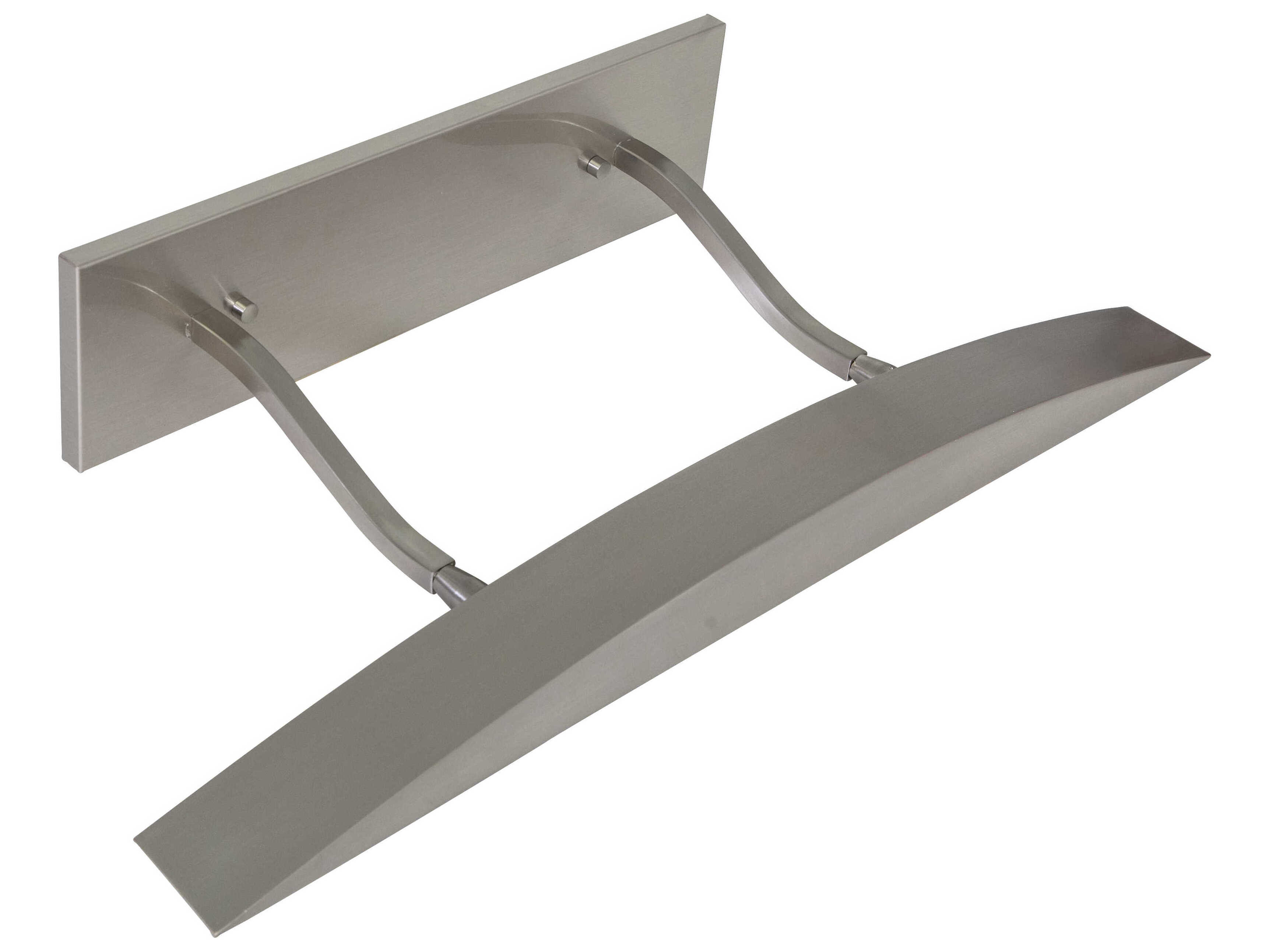 House of Troy Ultra-wide 4-Light Satin Nickel Picture Light