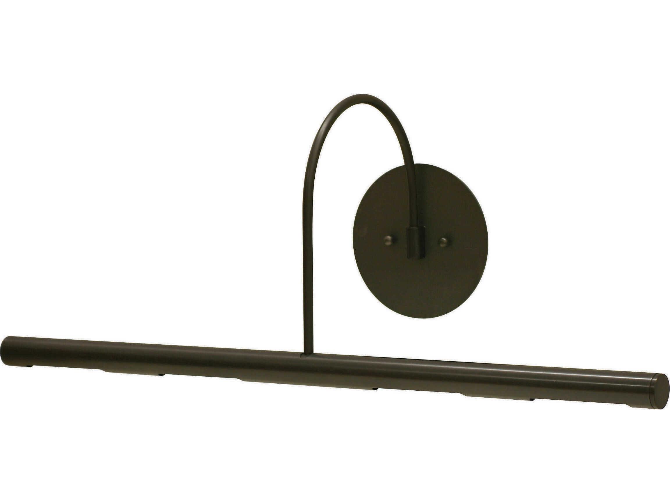 House of Troy Slim-line 2-Light Black Picture Light