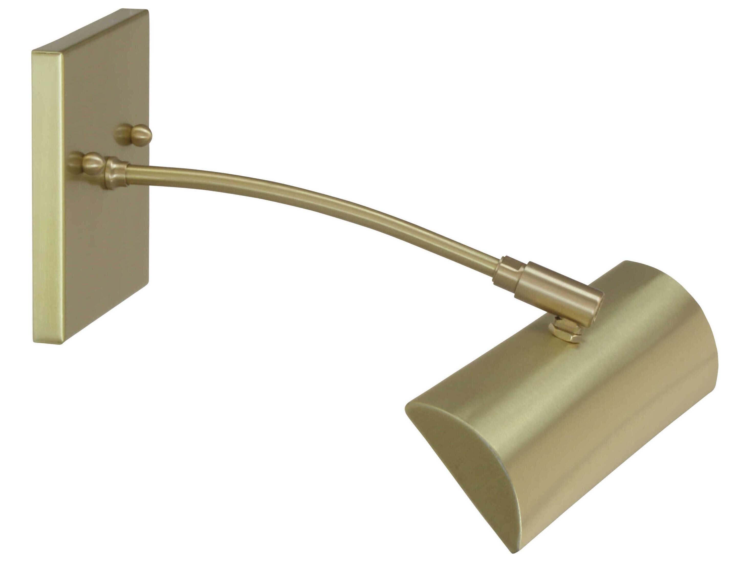 House of Troy Zenith Direct Wire 1-Light Satin Brass LED Picture Light