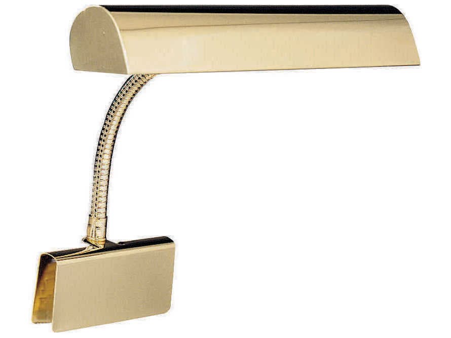 House of Troy Grand Brass Piano Lamp