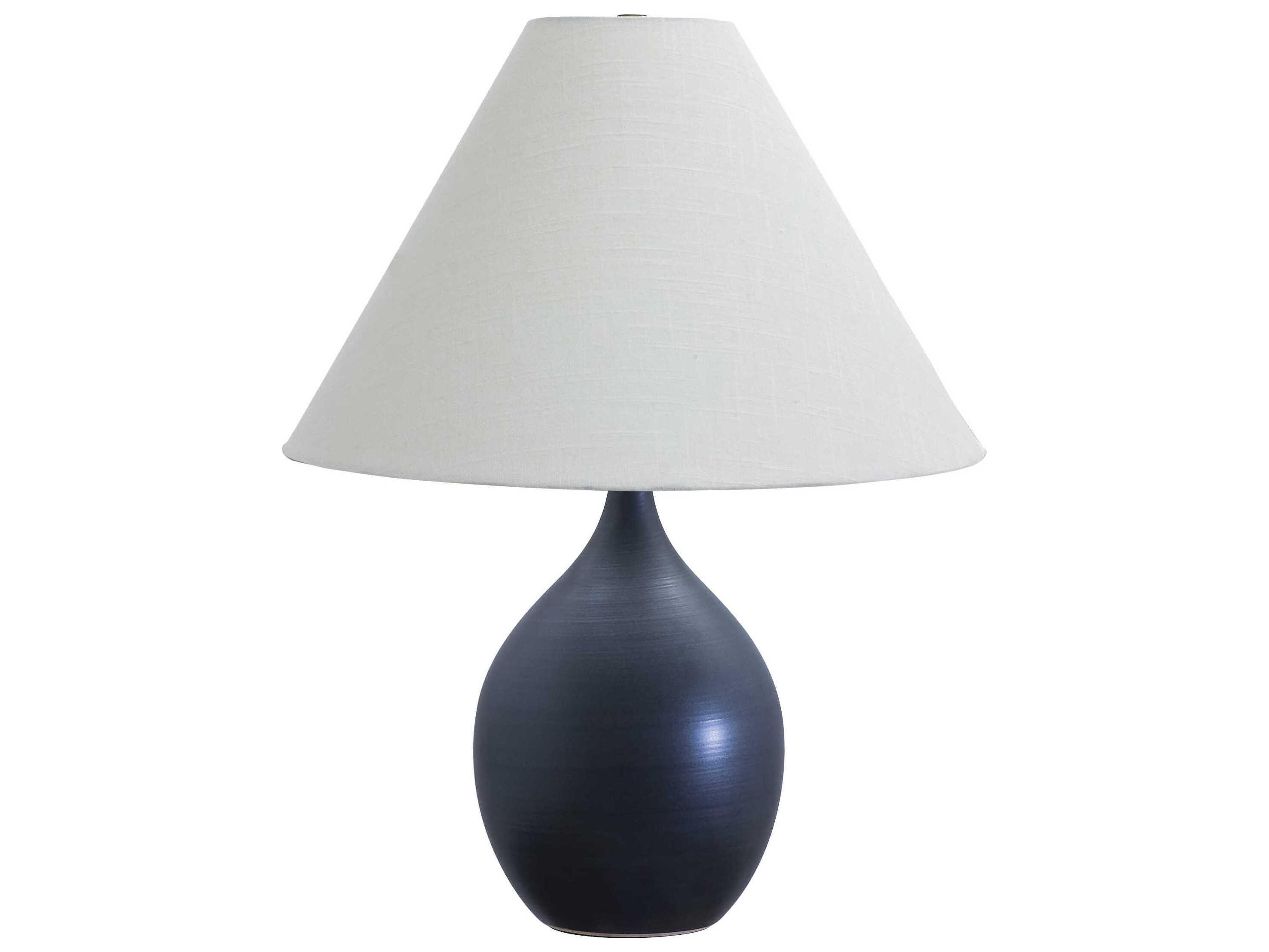 House of Troy Scatchard GS300 Blue Table Lamp