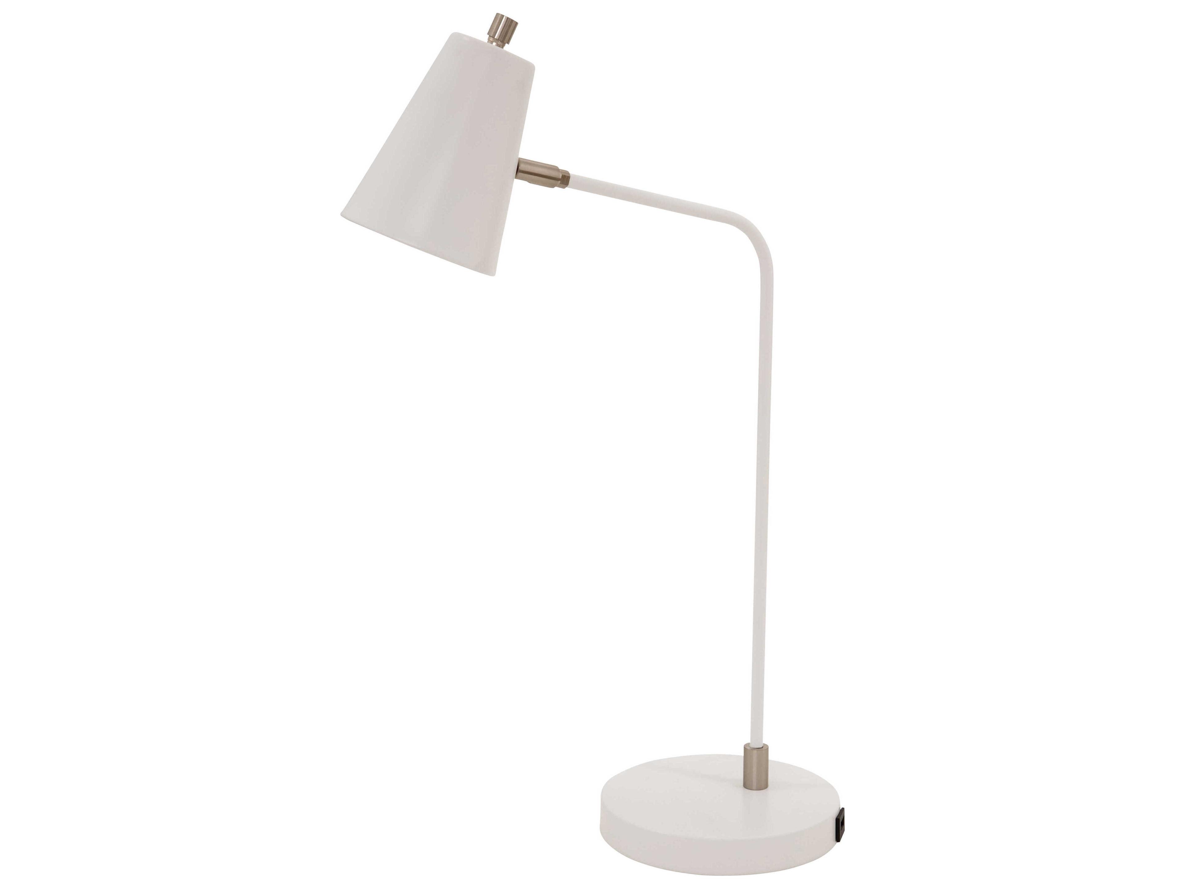 House of Troy Kirby White LED Desk Lamp