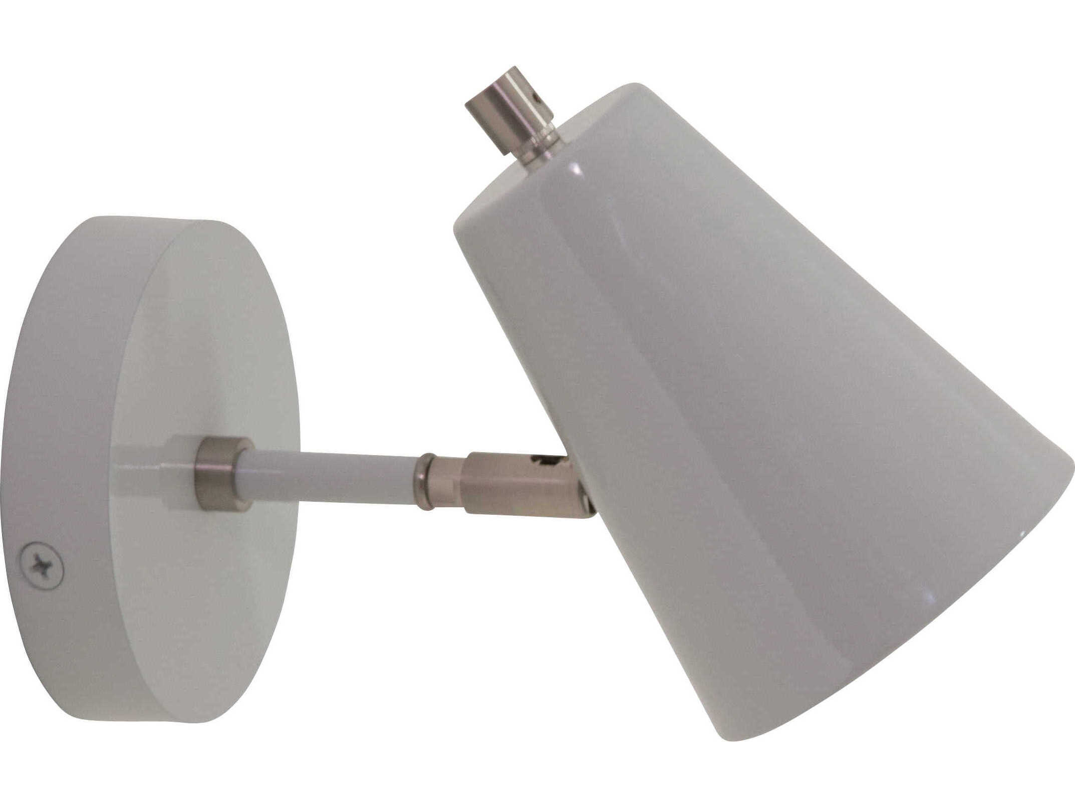 House of Troy Kirby 1-Light Gray Nickel LED Wall Sconce