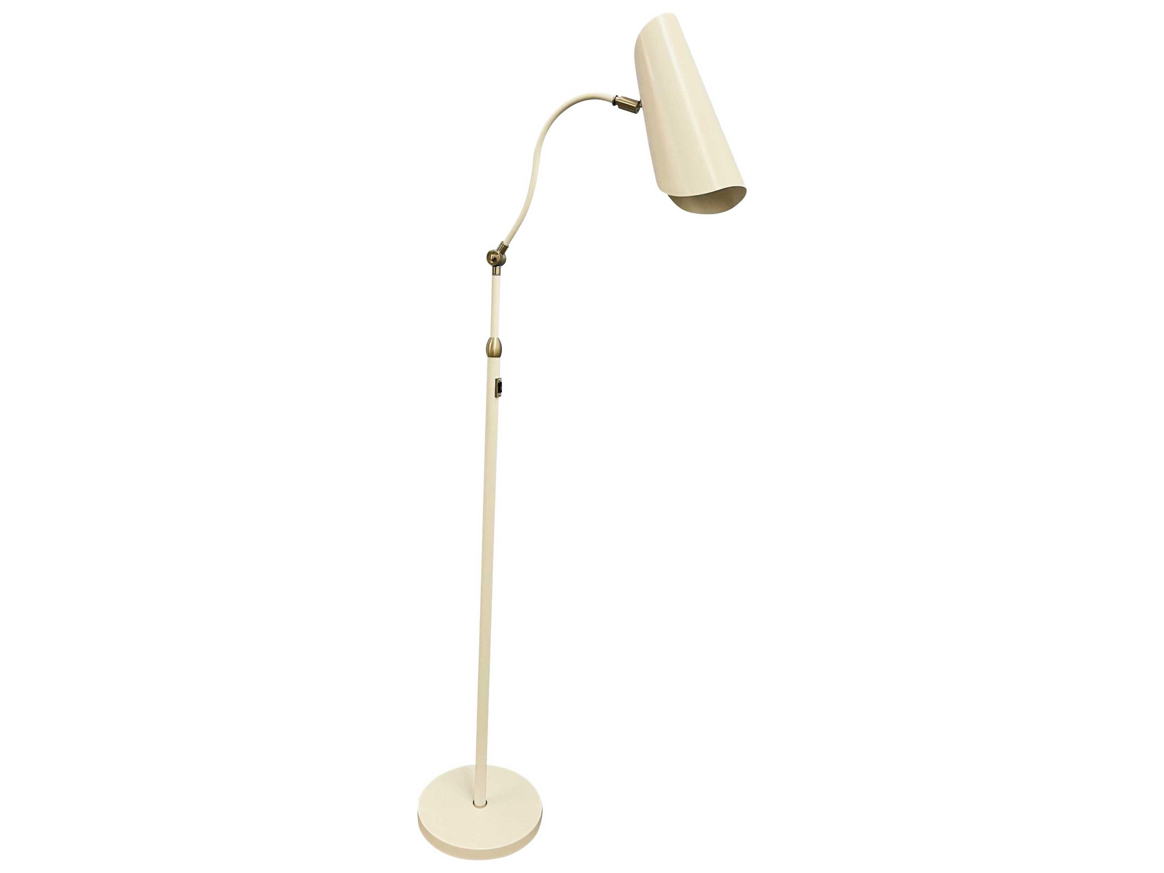 House of Troy Logan Black Floor Lamp