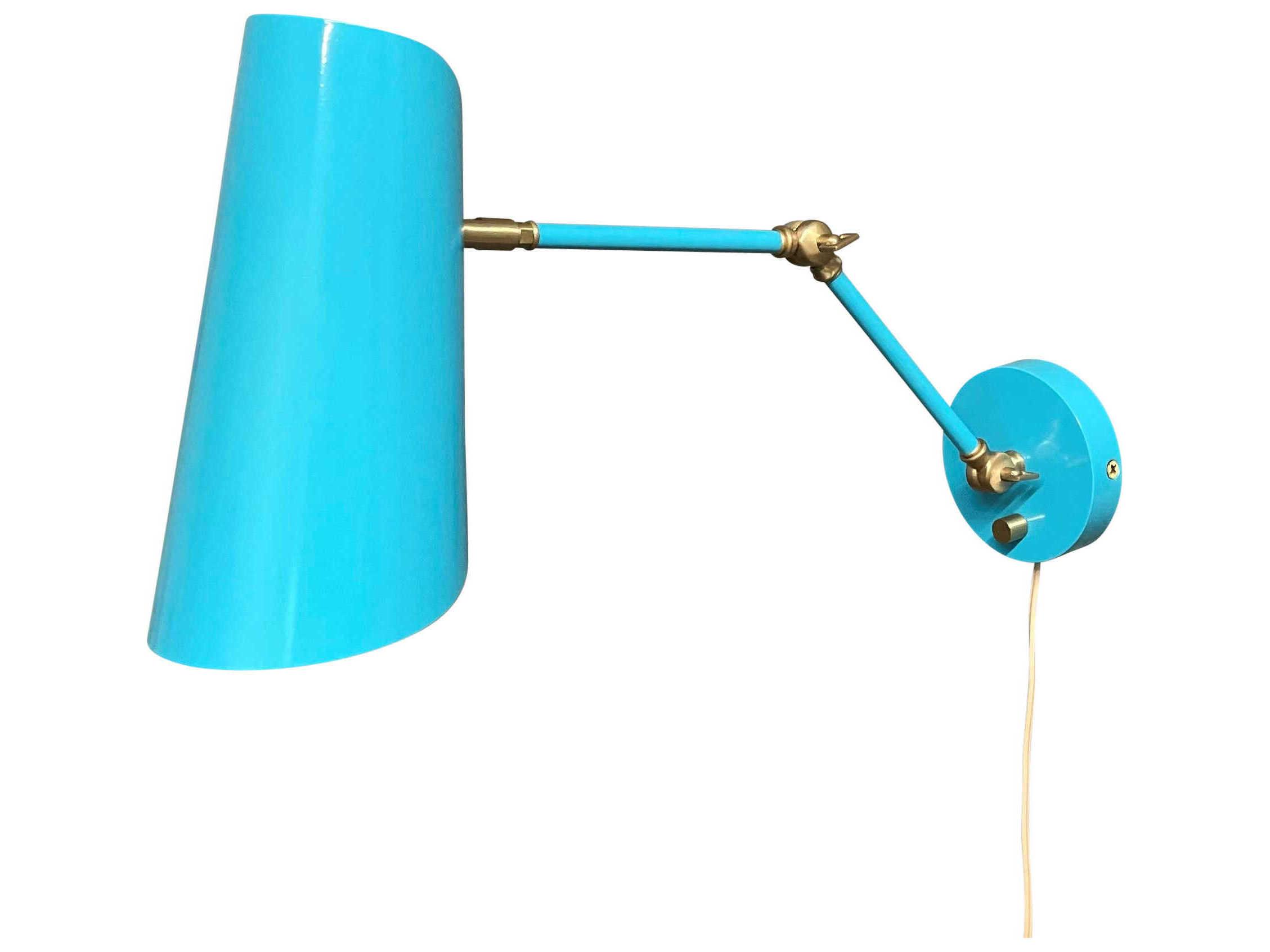 House of Troy Logan 1-Light Green Swing Wall Sconce