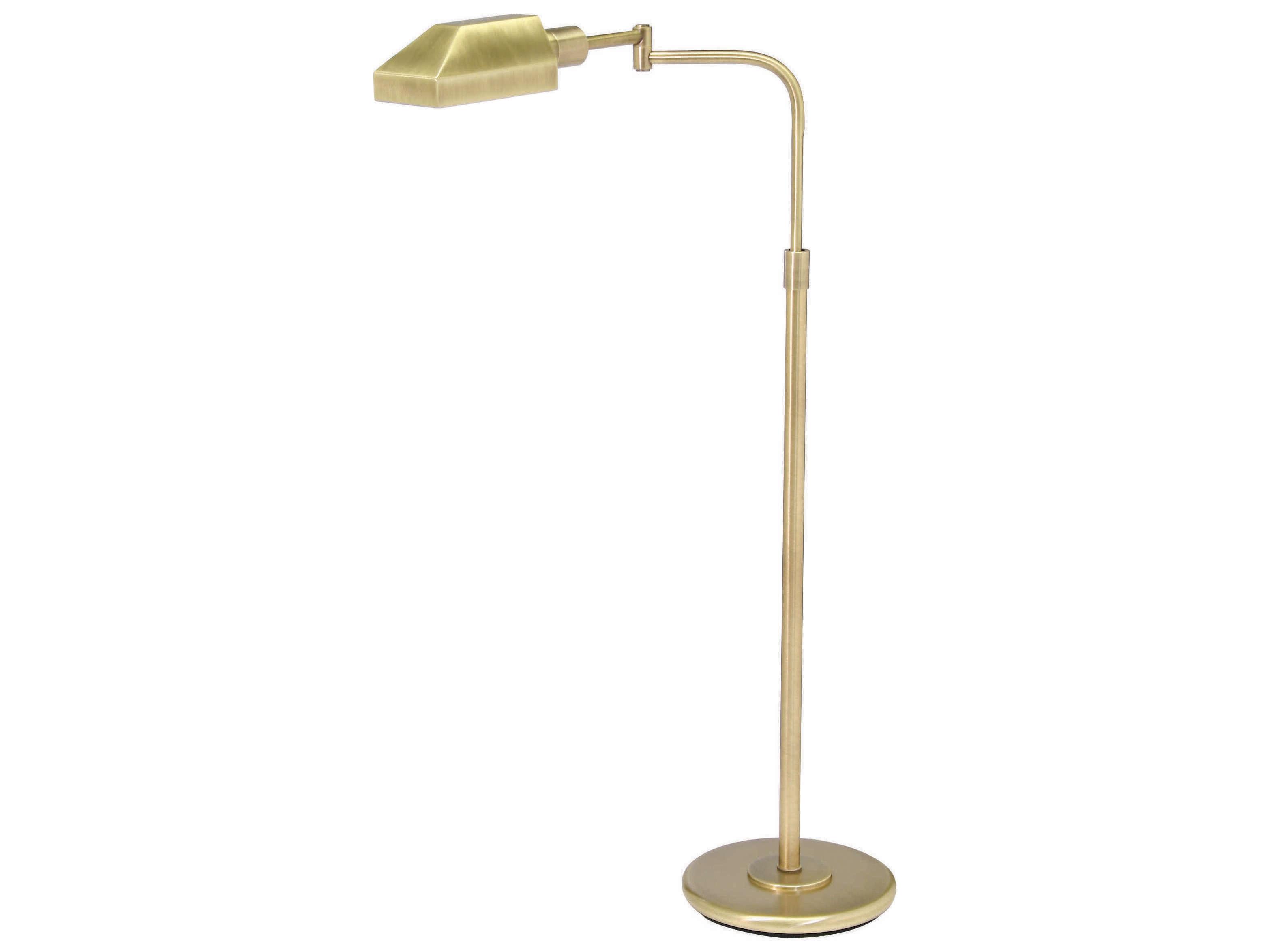 House of Troy Home and Office Brass Floor Lamp