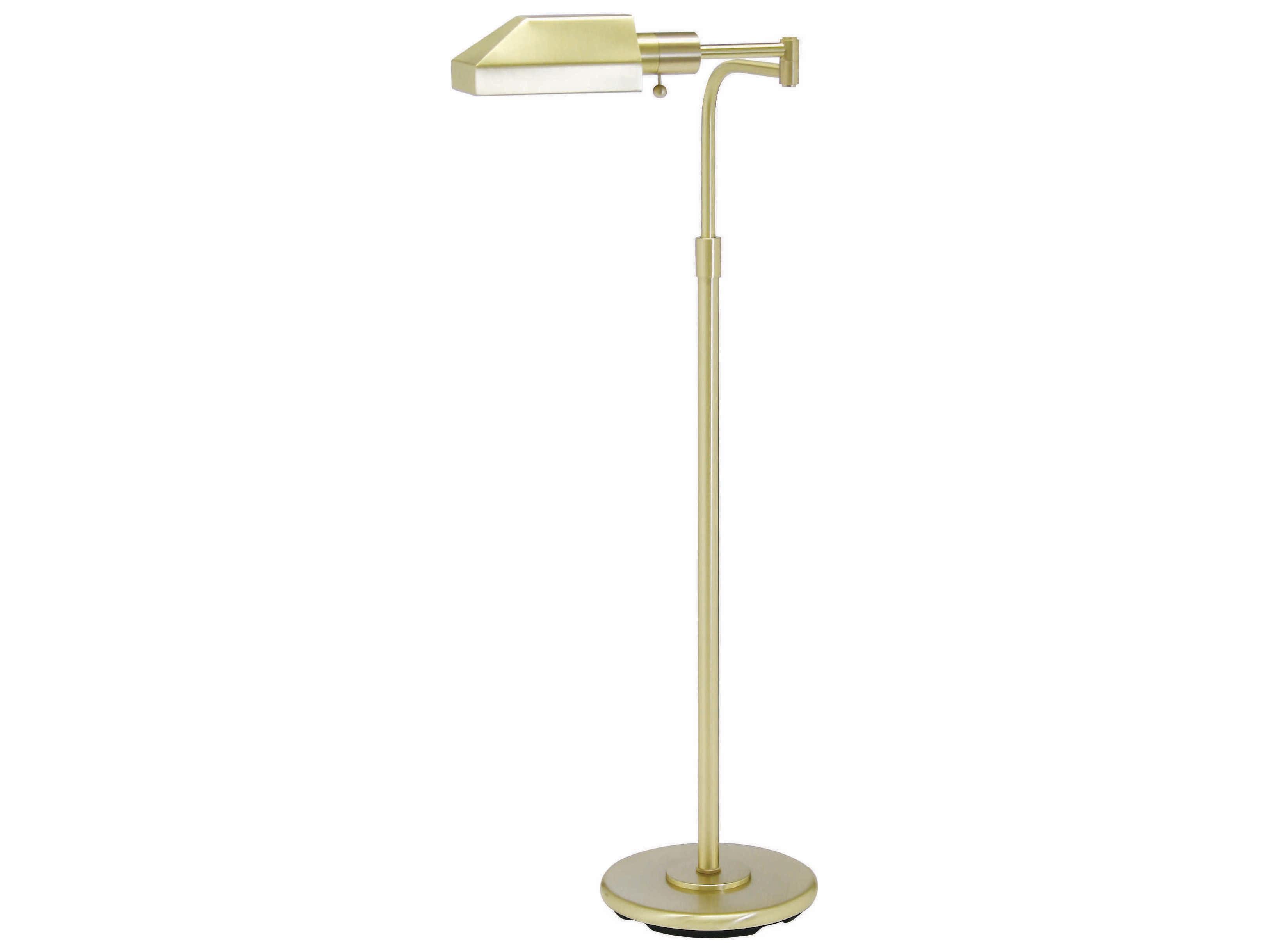 House of Troy Home and Office Brass Floor Lamp