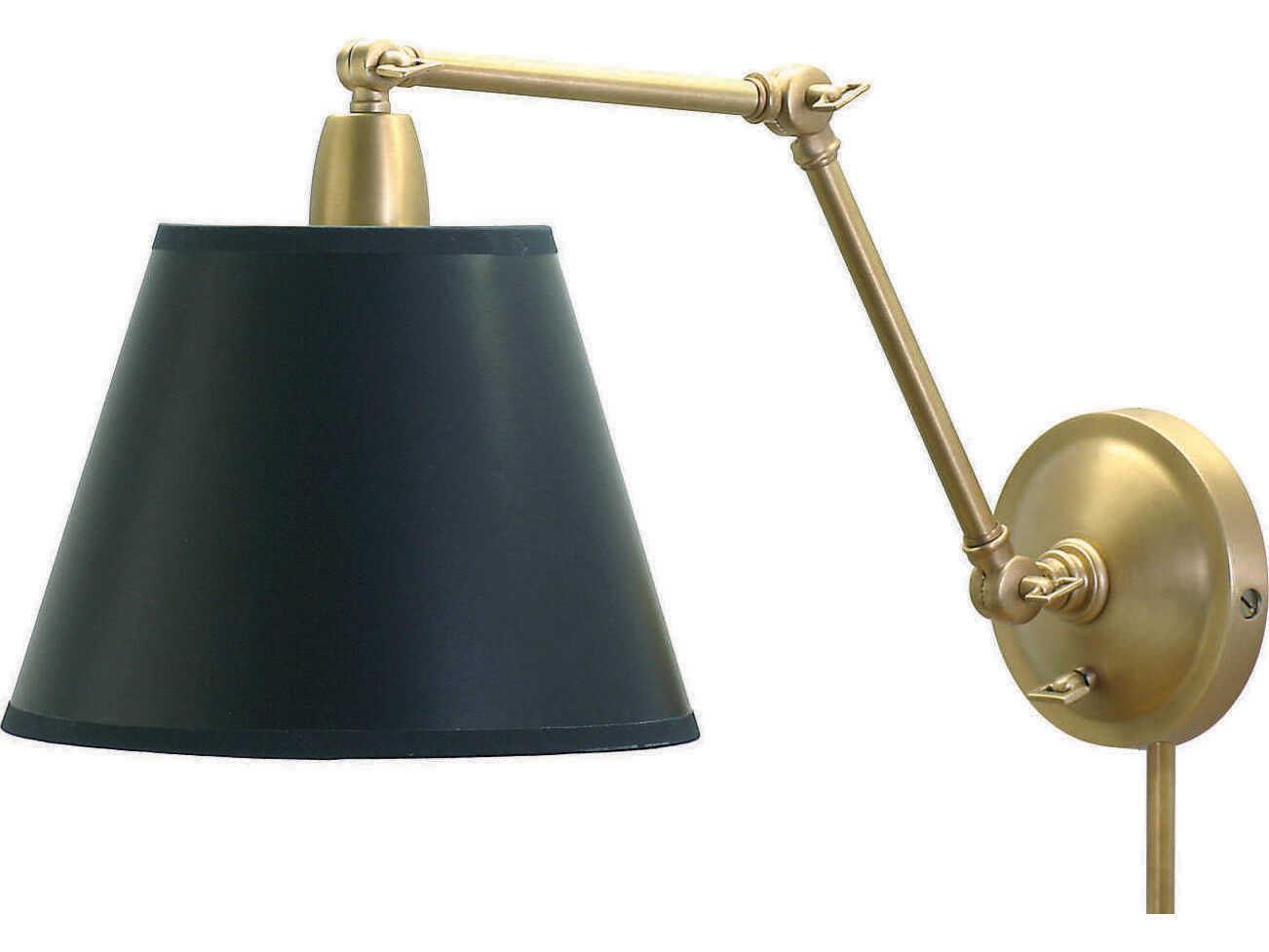 House of Troy Library Direct Wire 1-Light Black Picture Light