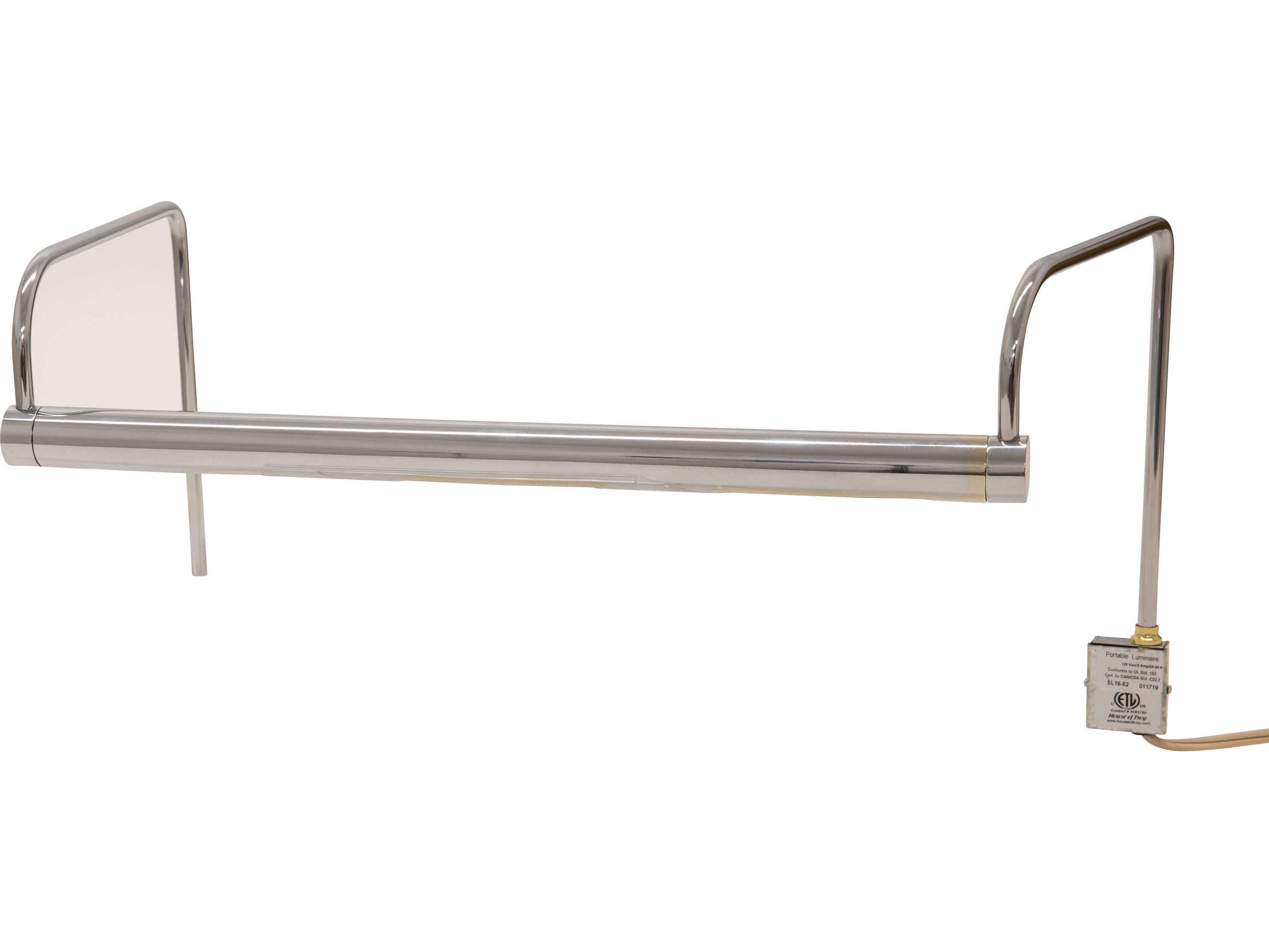 House of Troy Slim-line 3-Light Black Picture Light