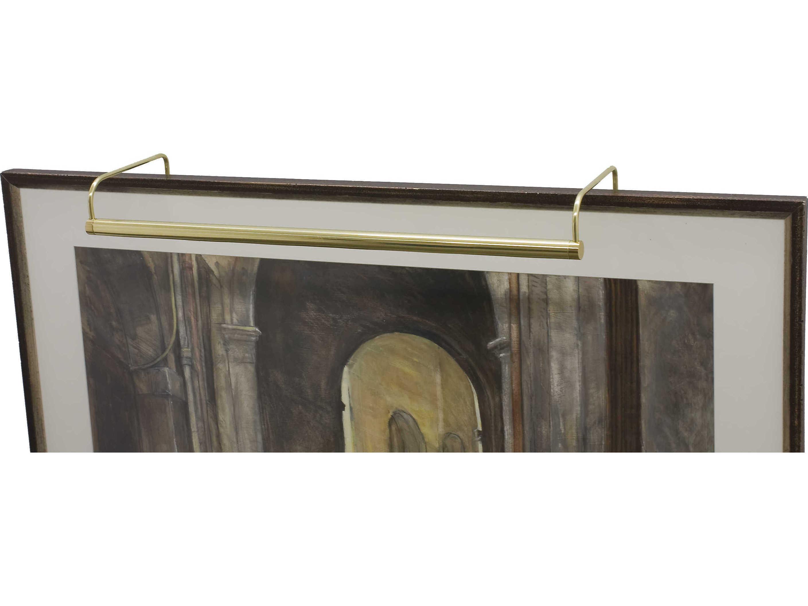 House of Troy Slim-line 4-Light Black Picture Light