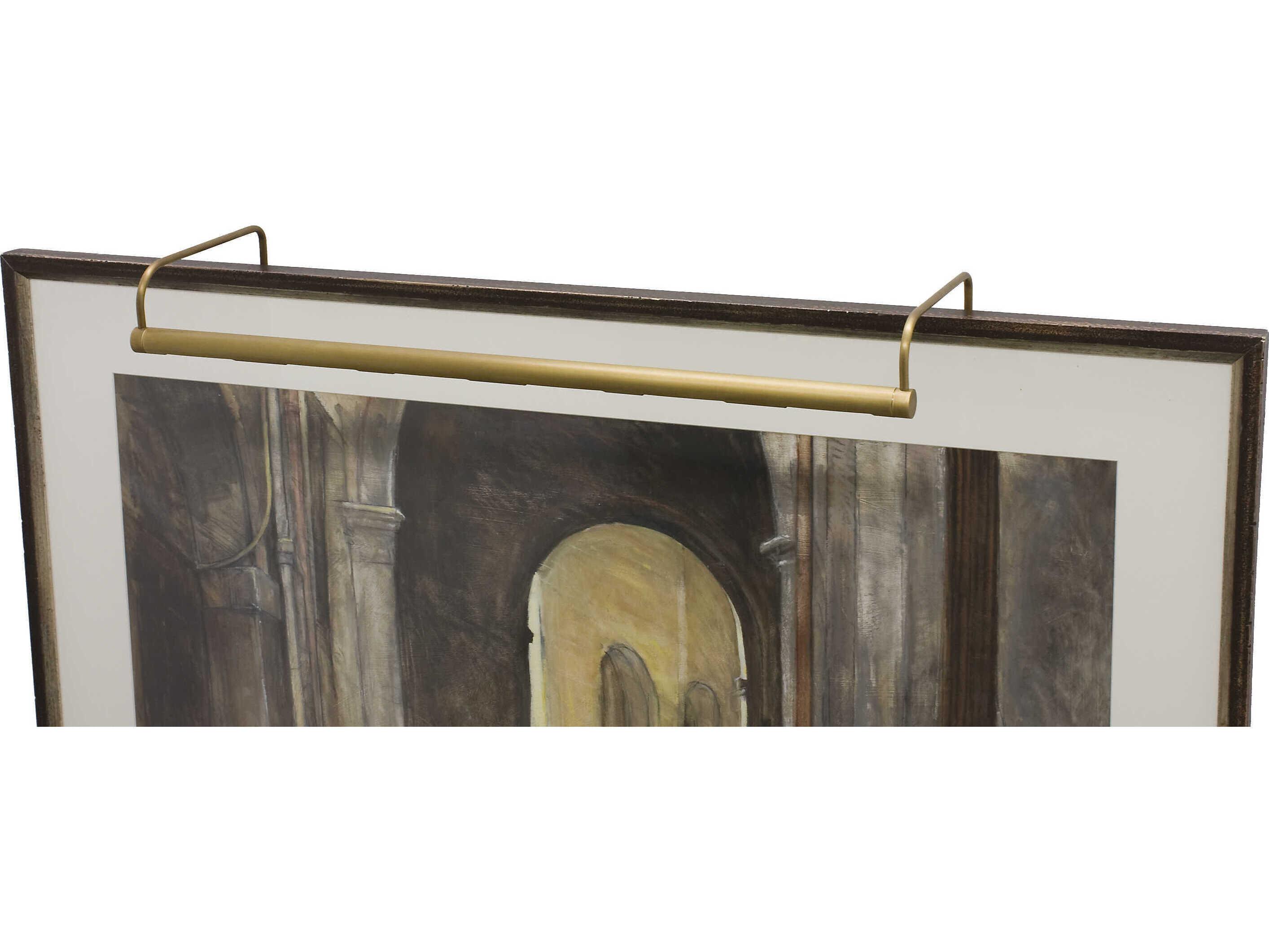 House of Troy Slim-line 6-Light Bronze Picture Light