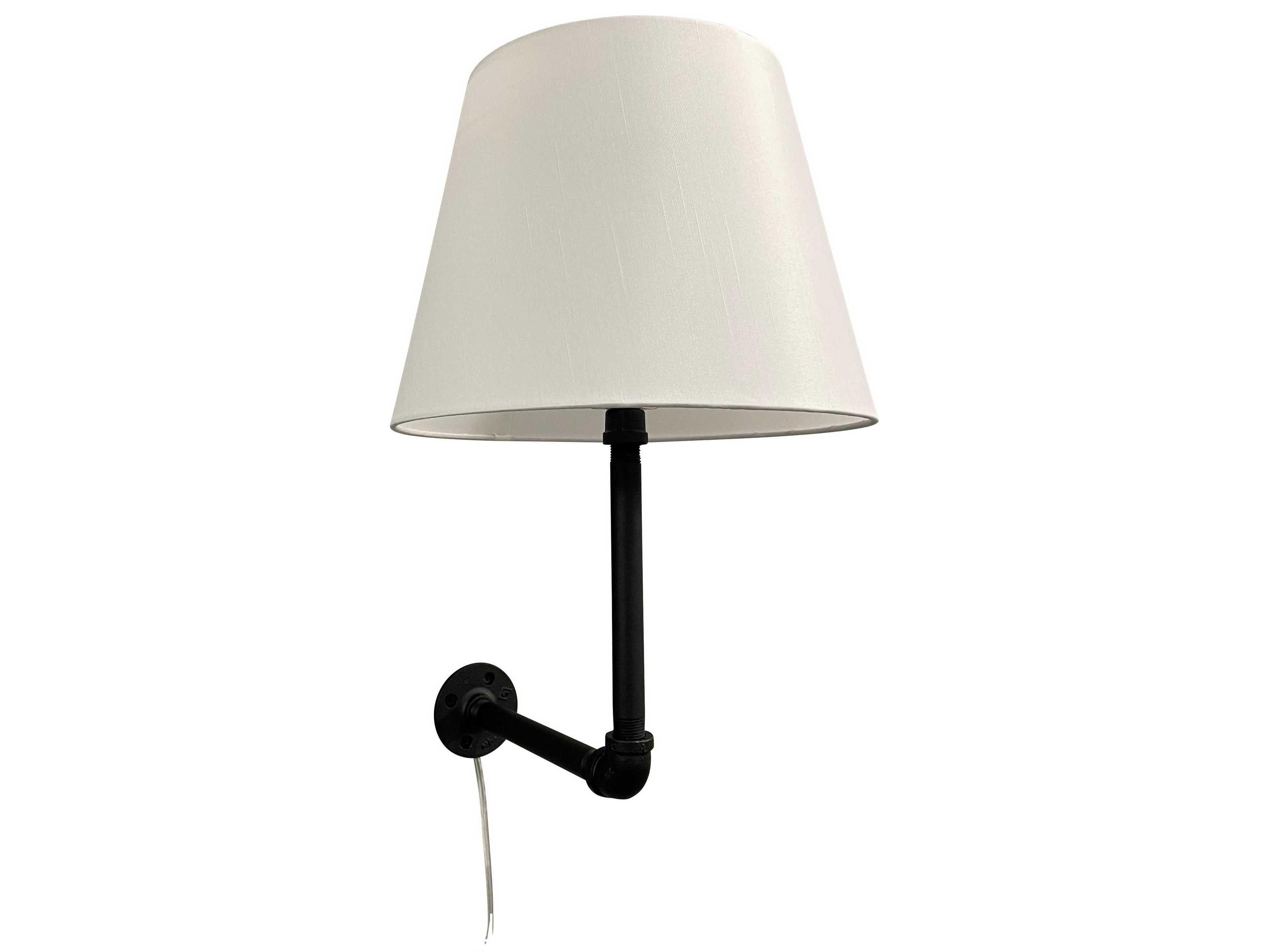 House of Troy Studio 1-Light Black Wall Sconce