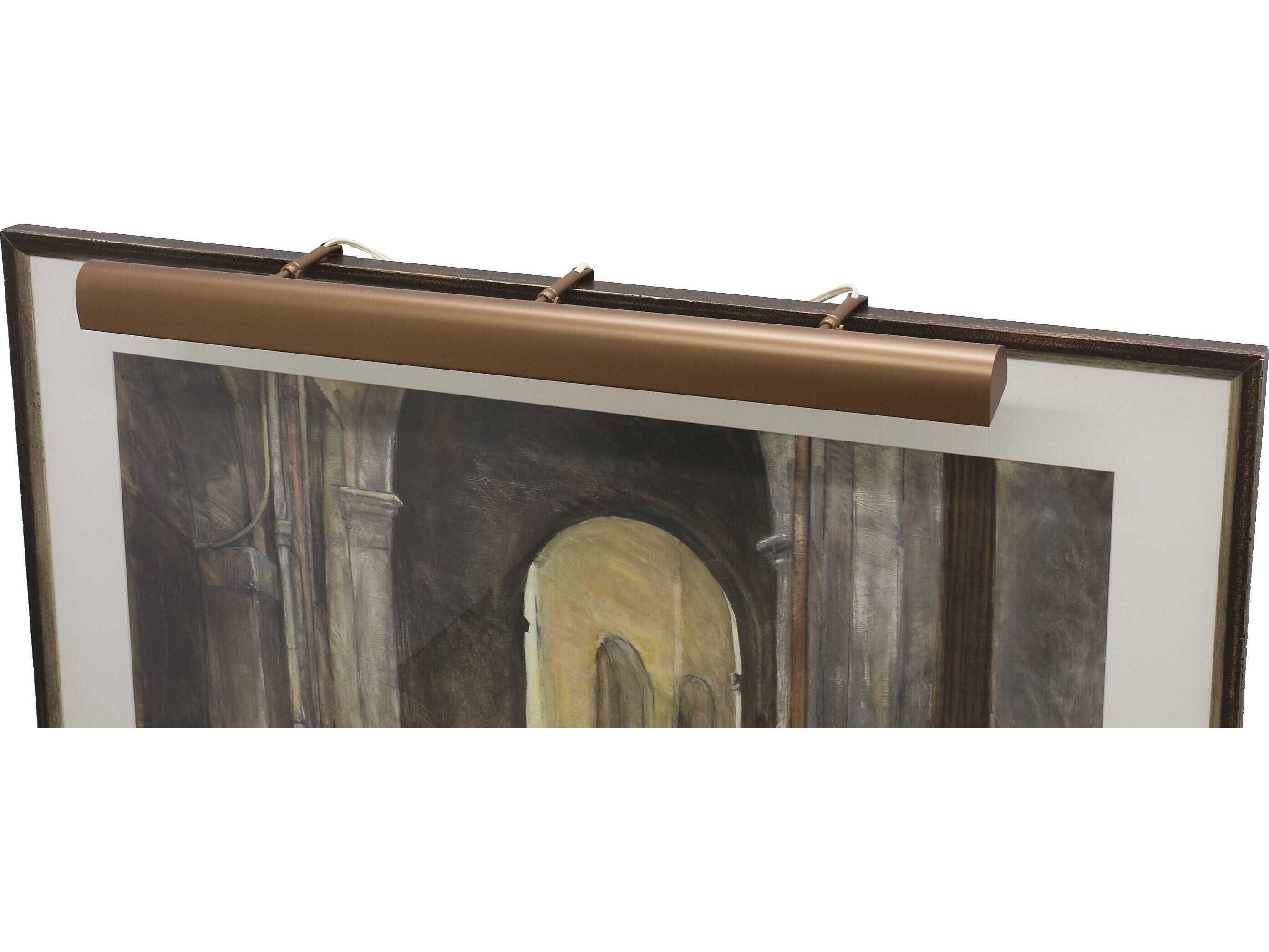 House of Troy Classic Traditional 6-Light Gold Picture Light