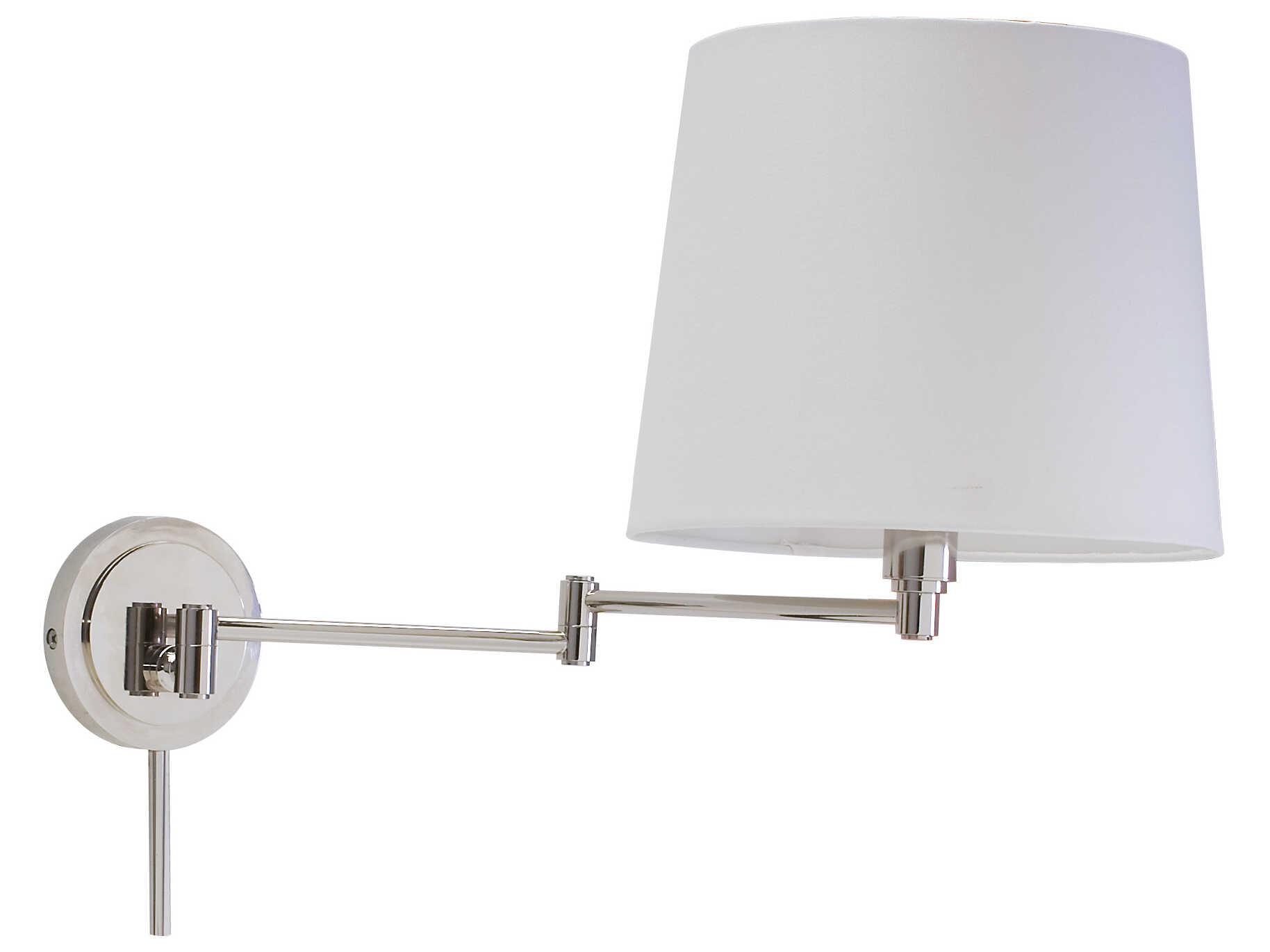 House of Troy Townhouse 1-Light Black Swing Wall Sconce