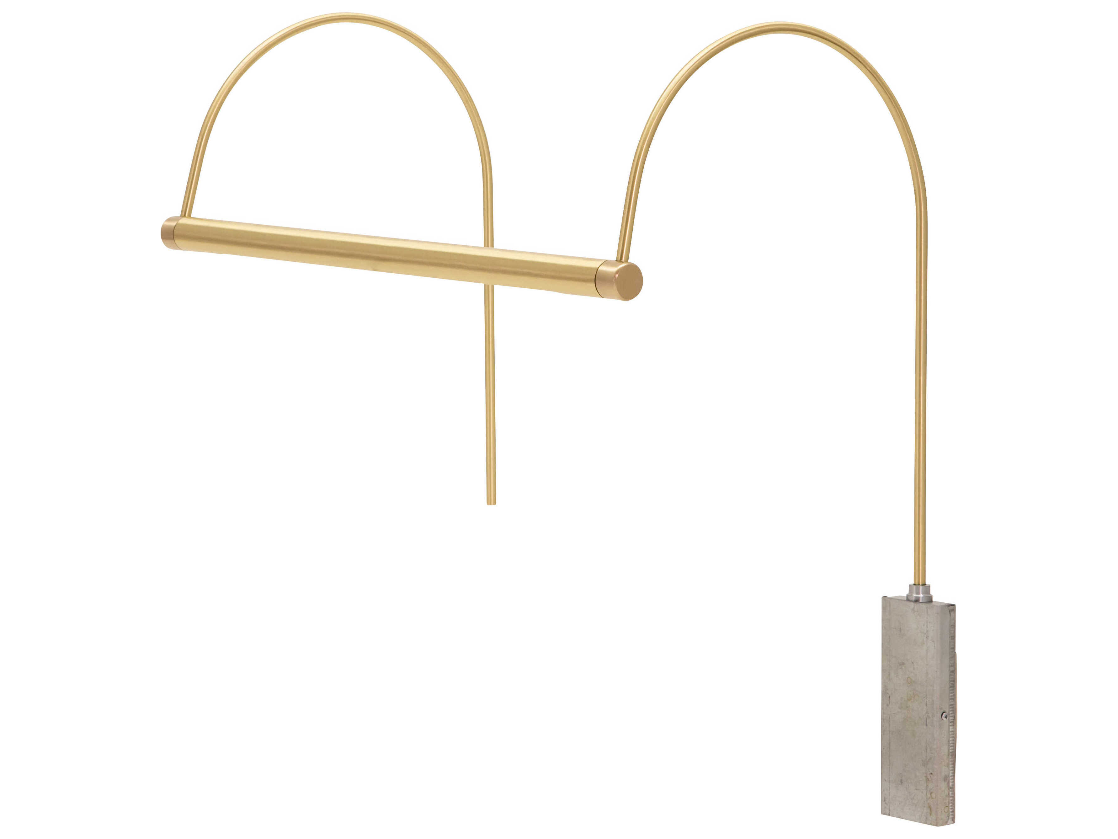 House of Troy Ultra Slim-line 1-Light Black Picture Light