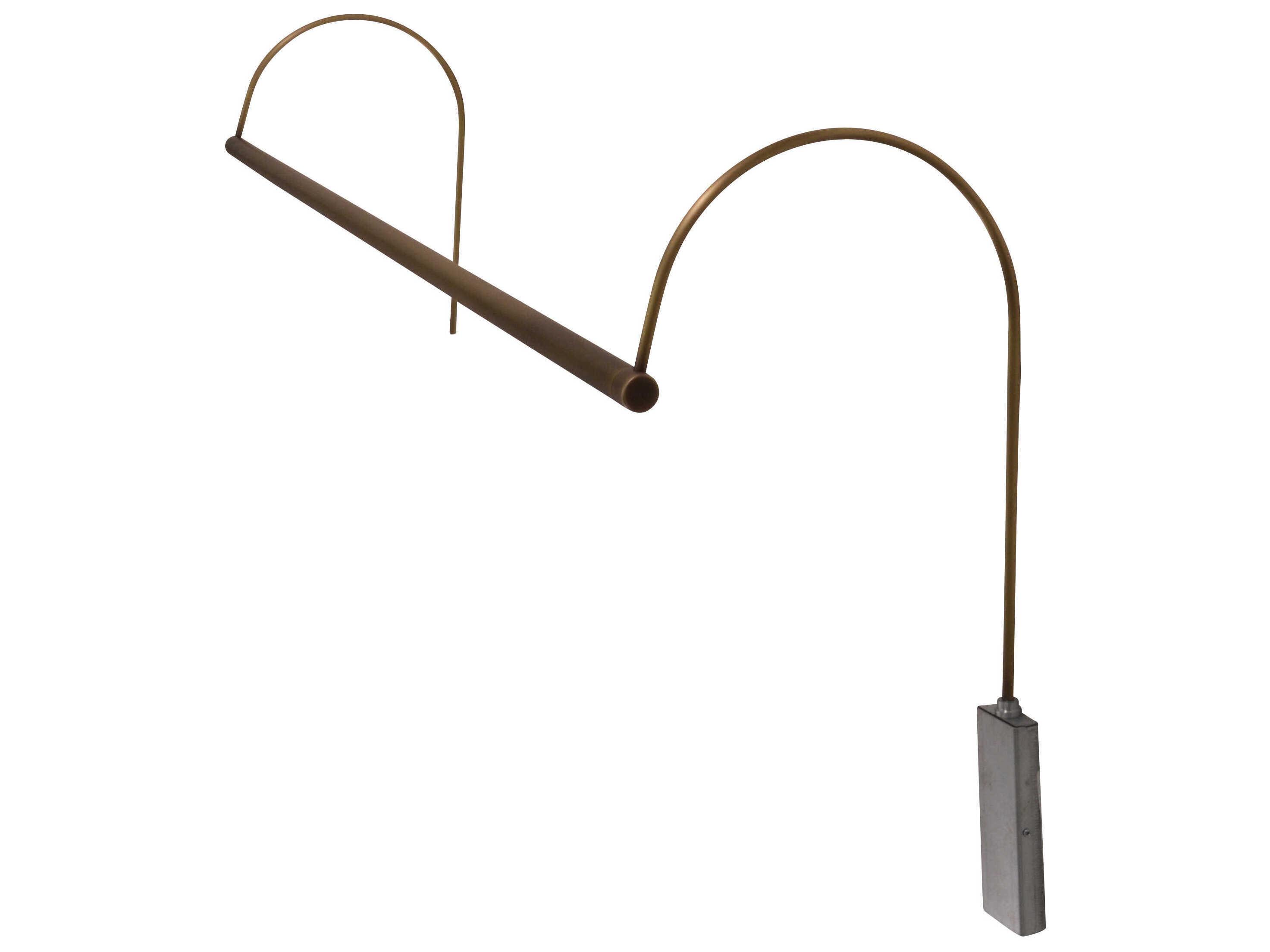 House of Troy Ultra Slim-line 1-Light Nickel Picture Light