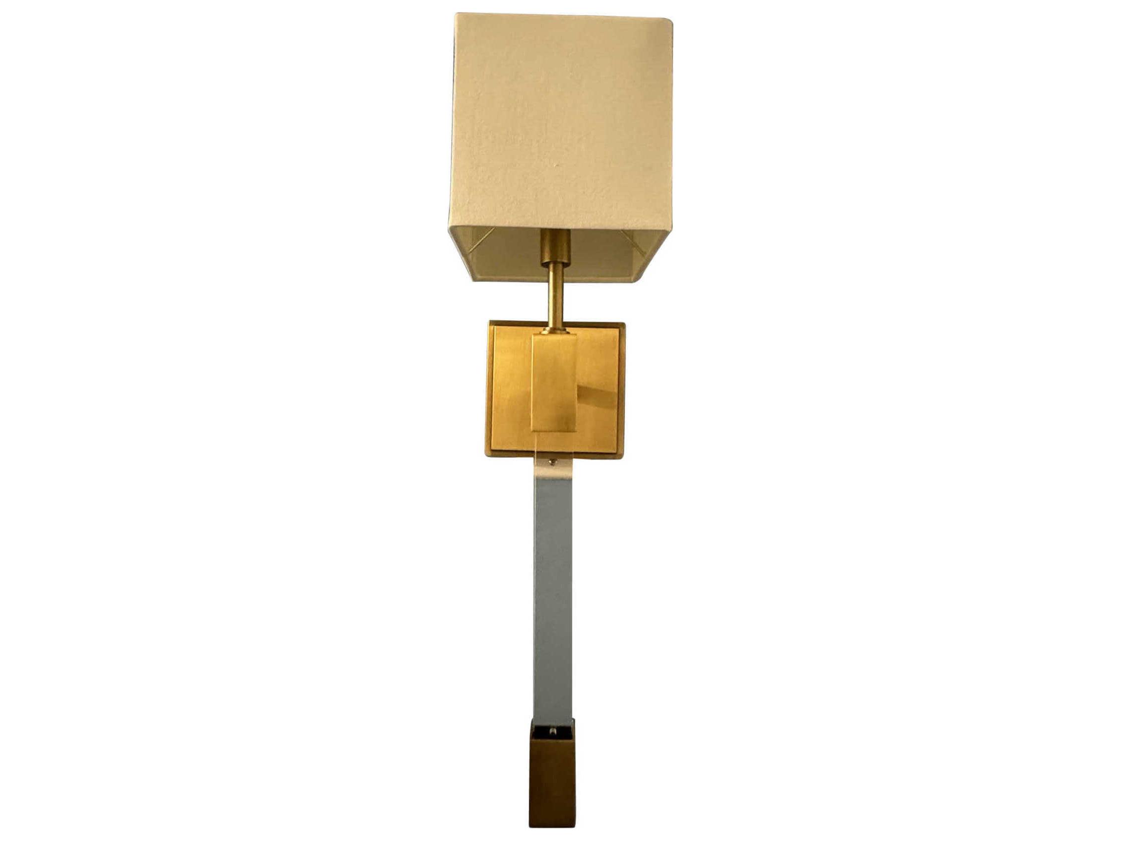 House of Troy Brushed Brass Wall Sconce