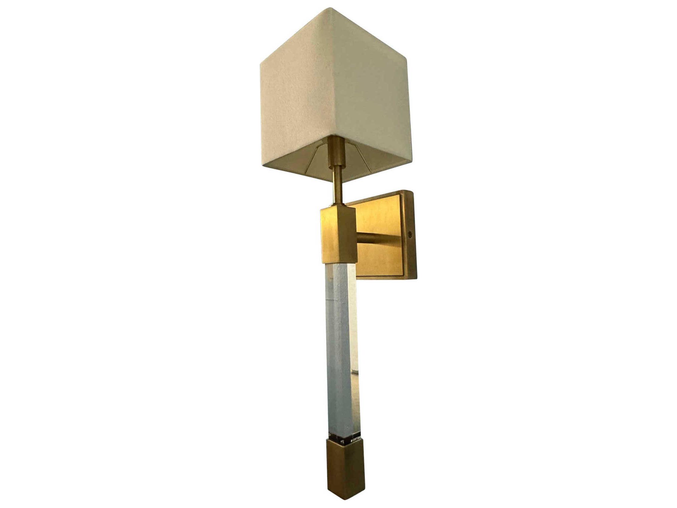 House of Troy Brushed Brass Wall Sconce