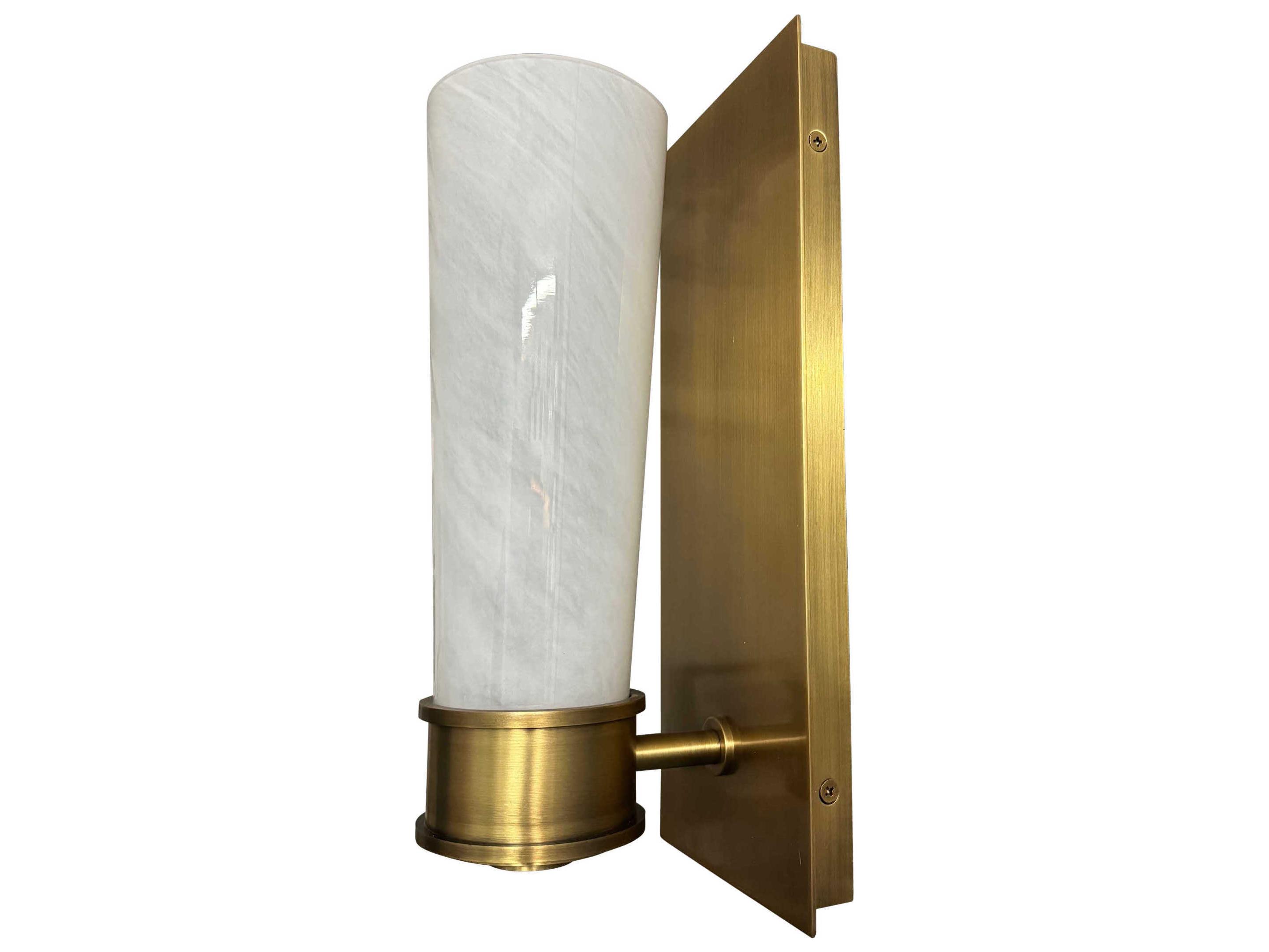 House of Troy Brushed Brass Wall Sconce