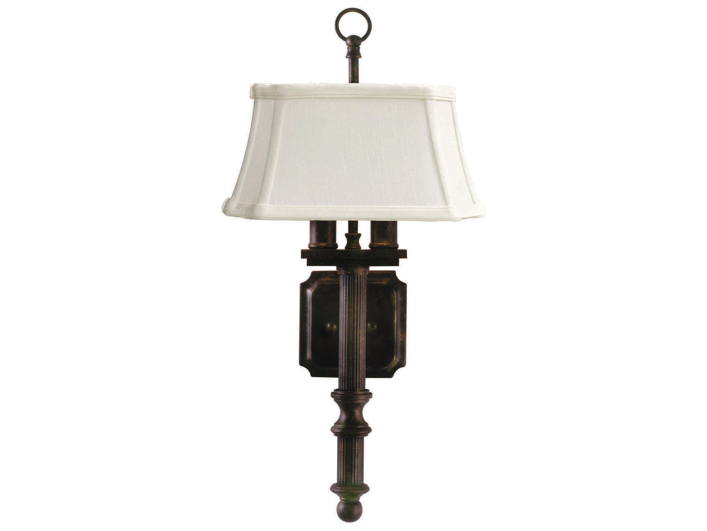 House of Troy 2-Light Brass Wall Sconce