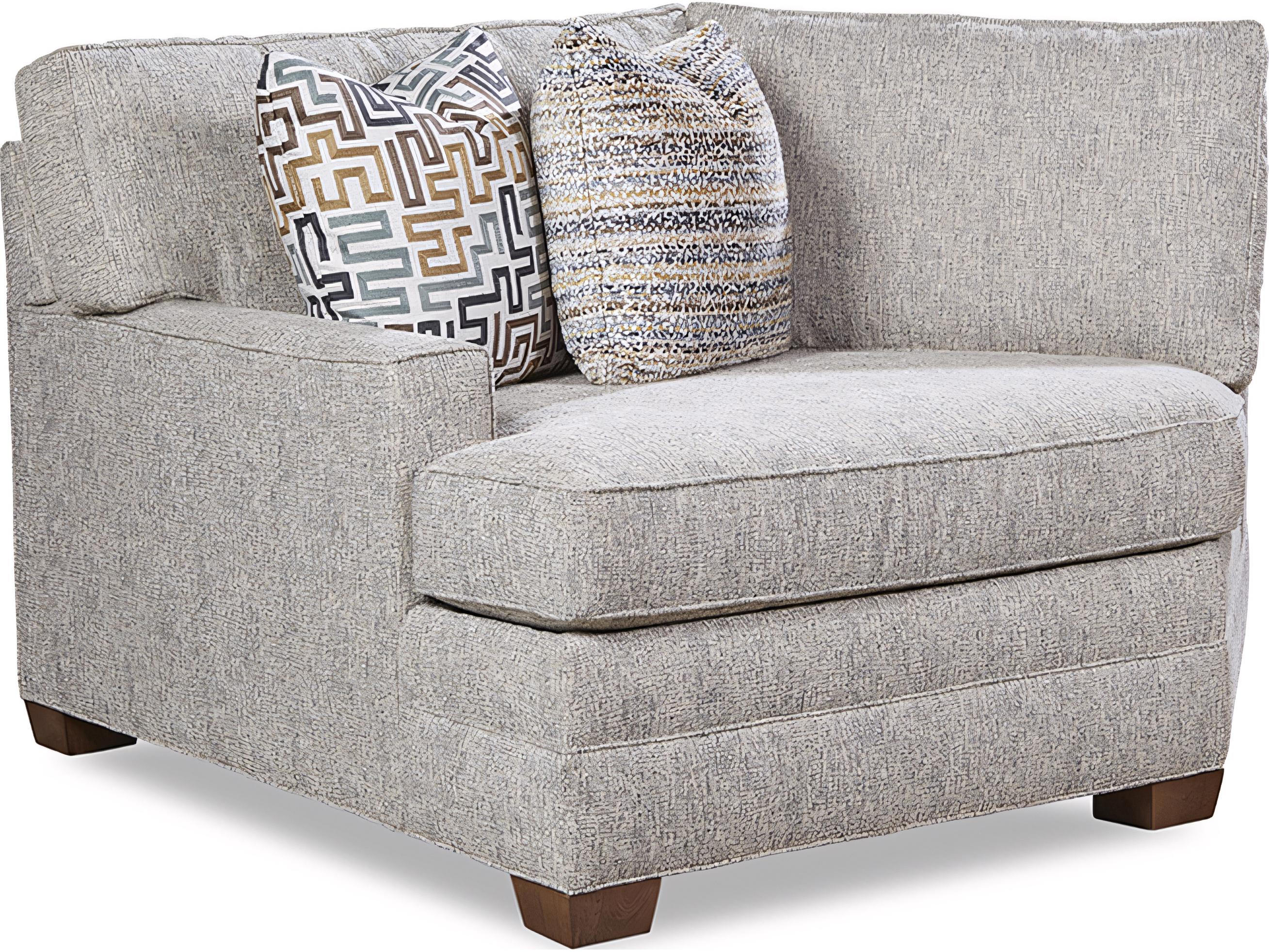 Huntington House 2062 Upholstered Left Arm Cuddle Chaise Lounge