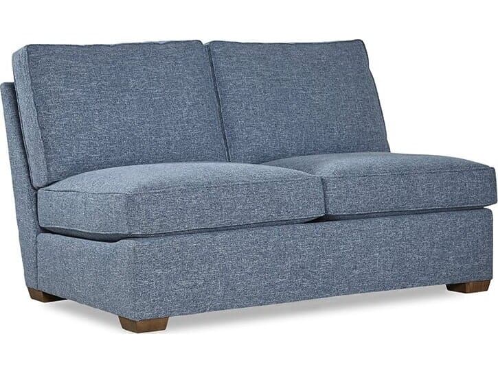 Huntington House 2300 Upholstered Armless Loveseat