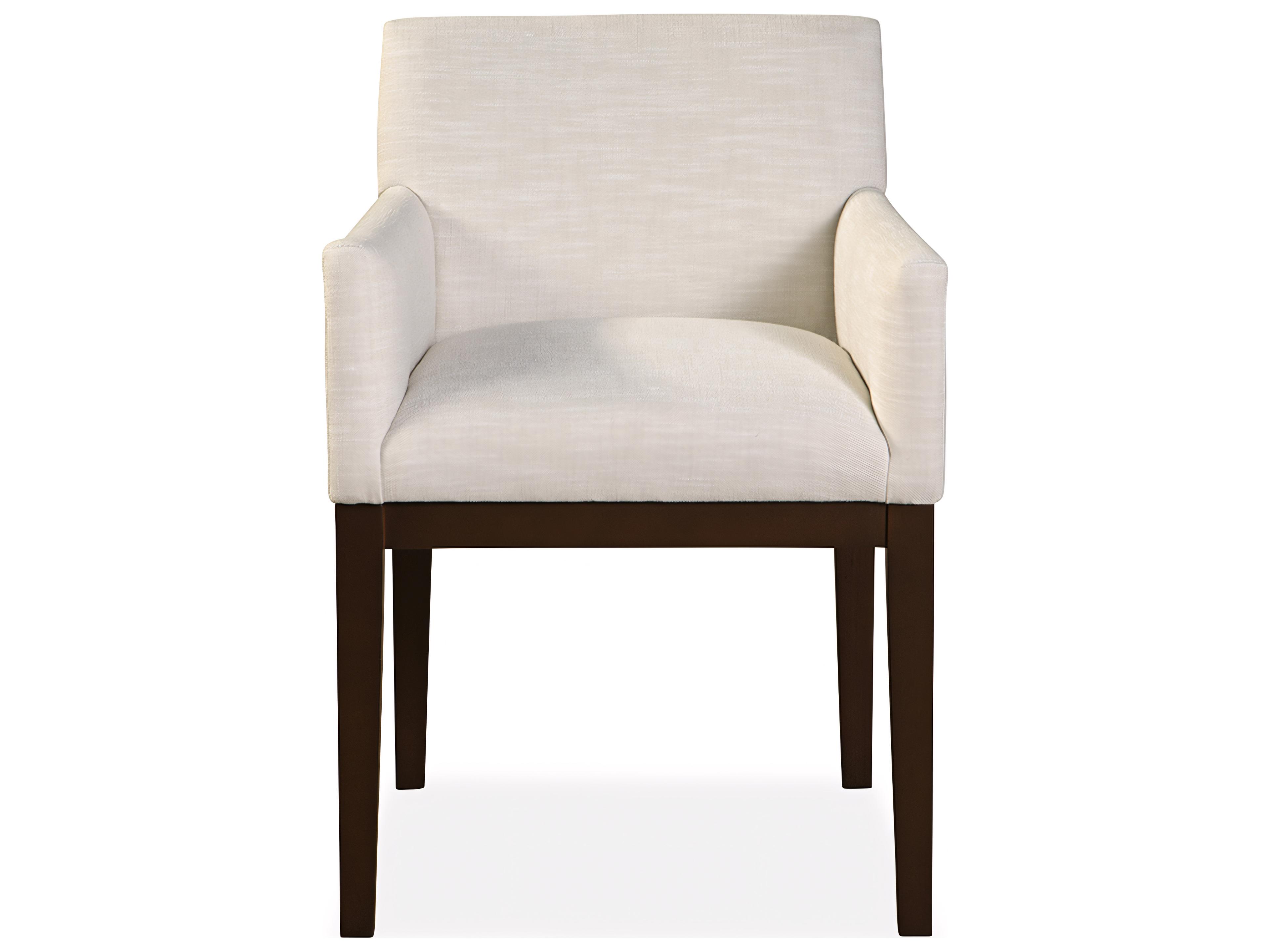 Huntington House 2430 Mimi Solid Wood Upholstered Arm Dining Chair