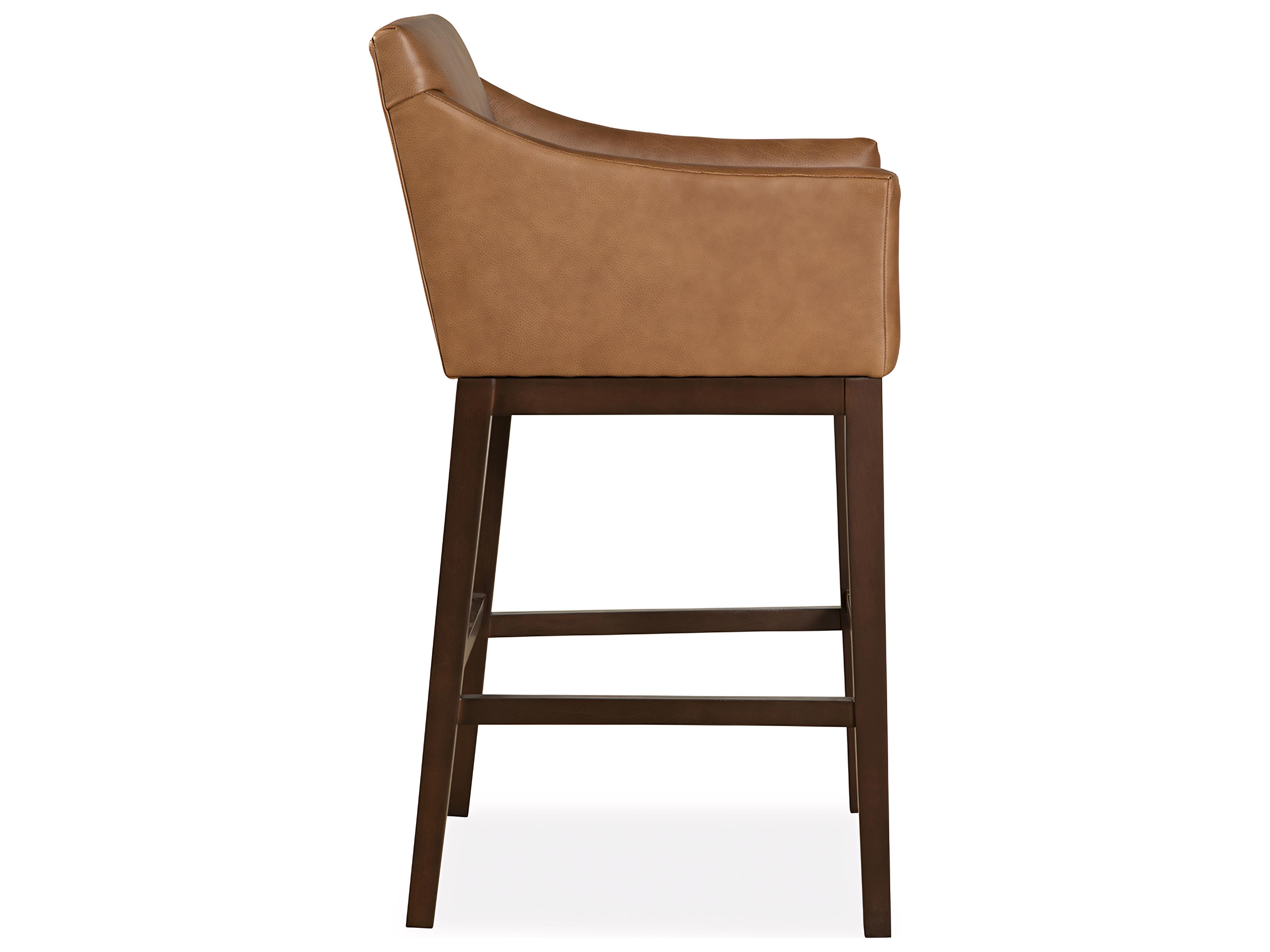 Huntington House 2431 Mira Upholstered Solid Wood Bar Stool