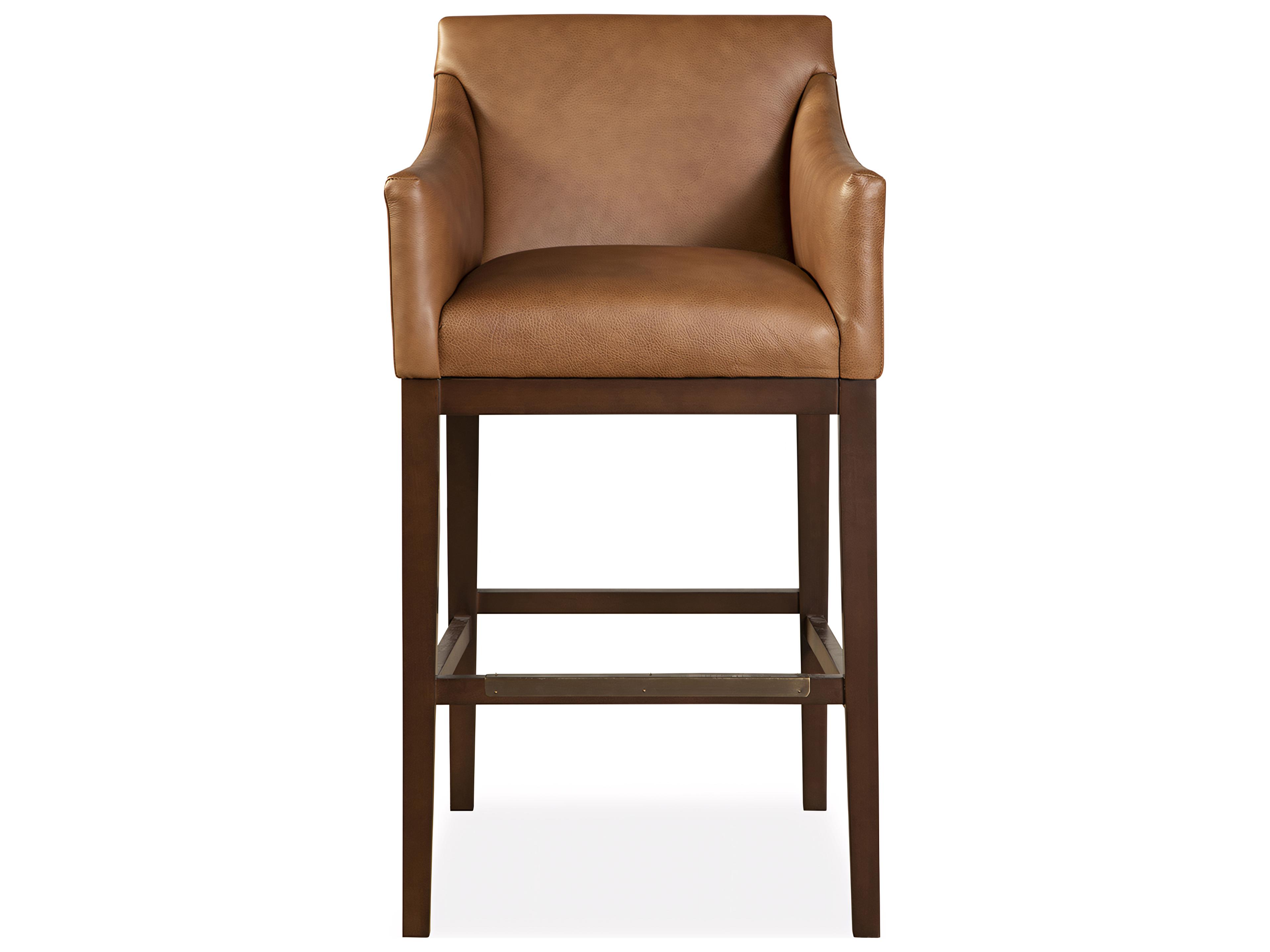 Huntington House 2431 Mira Upholstered Solid Wood Bar Stool
