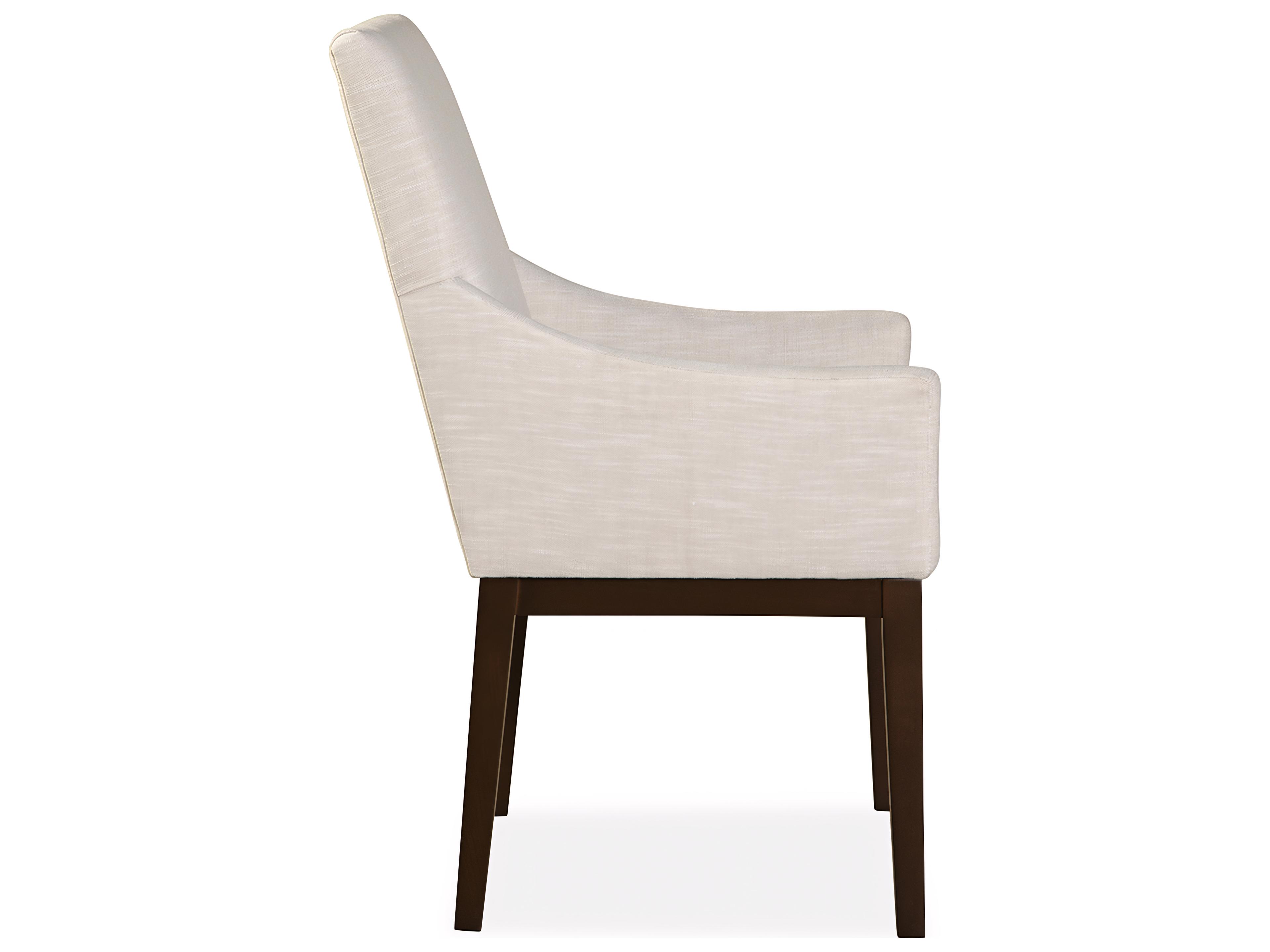 Huntington House 2431 Mira Solid Wood Upholstered Arm Dining Chair