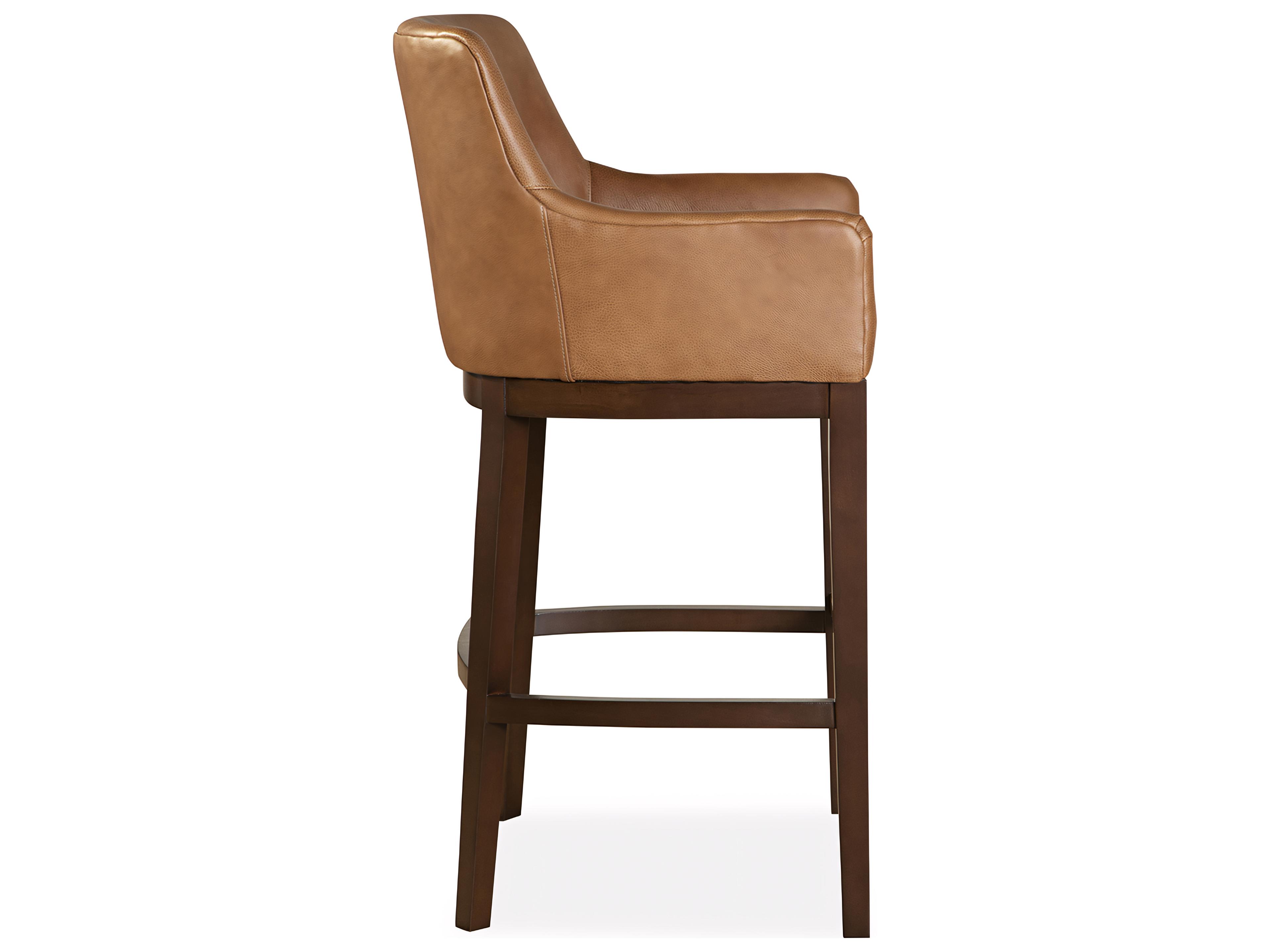 Huntington House 2435 Monty Upholstered Solid Wood Bar Stool