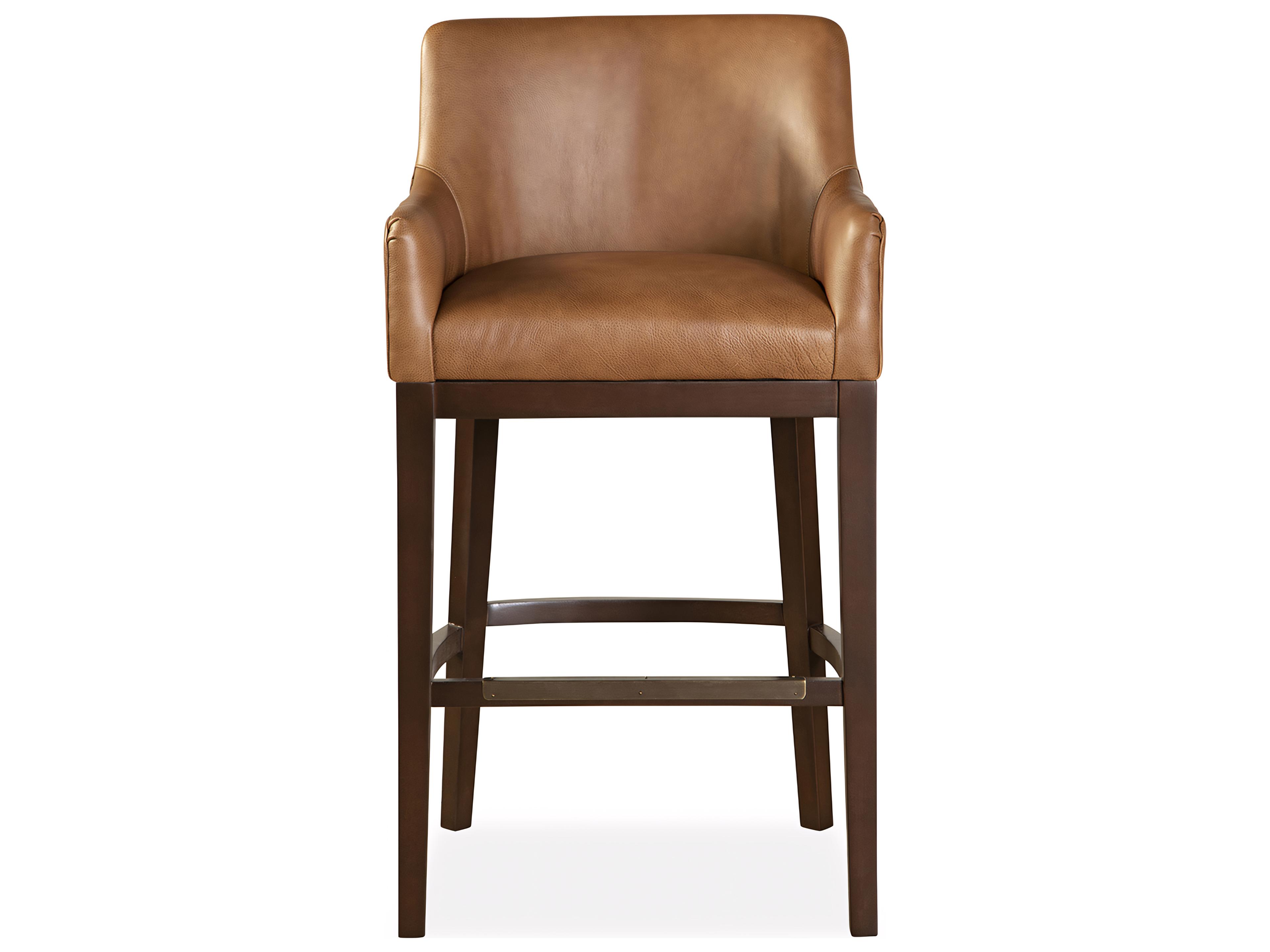 Huntington House 2435 Monty Upholstered Solid Wood Bar Stool