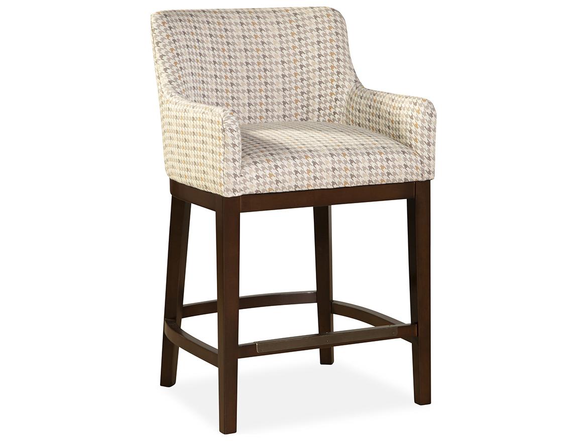 Huntington House 2435 Monty Upholstered Solid Wood Counter Stool