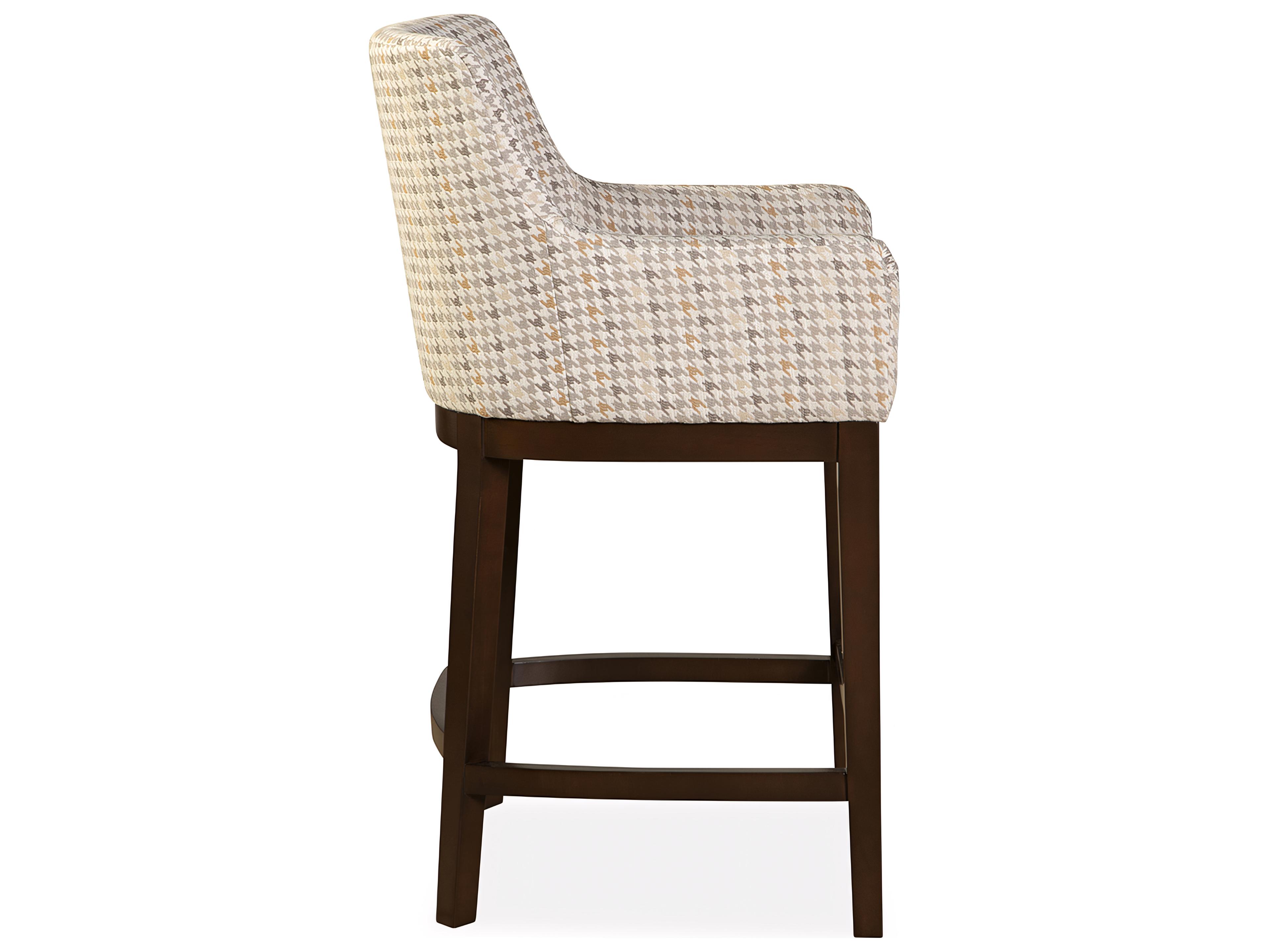 Huntington House 2435 Monty Upholstered Solid Wood Counter Stool