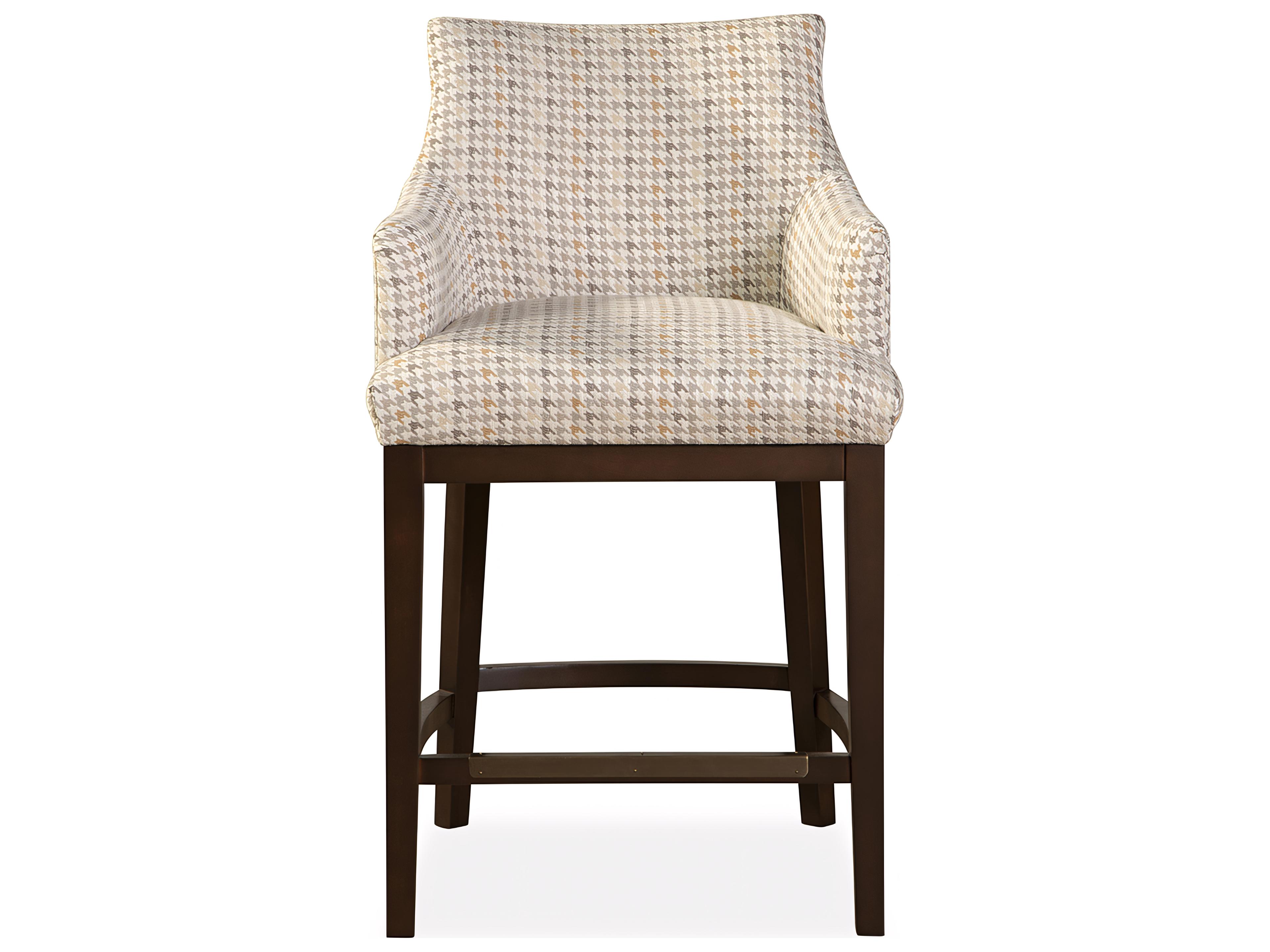 Huntington House 2437 Morris Upholstered Solid Wood Counter Stool