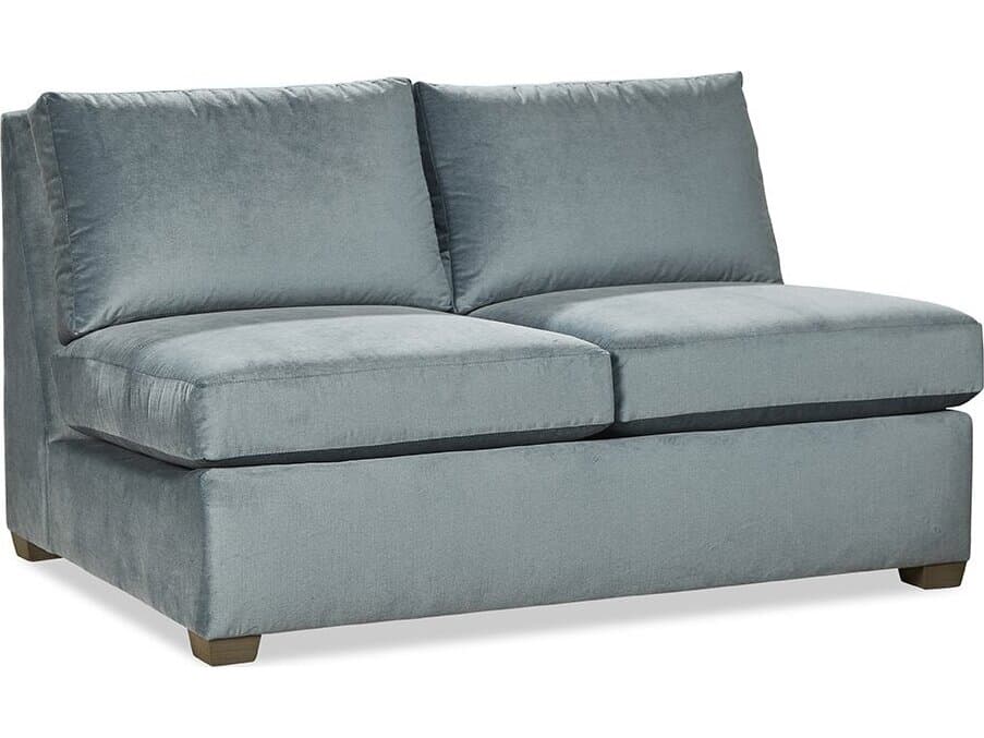 Huntington House 2600 Upholstered Armless Loveseat
