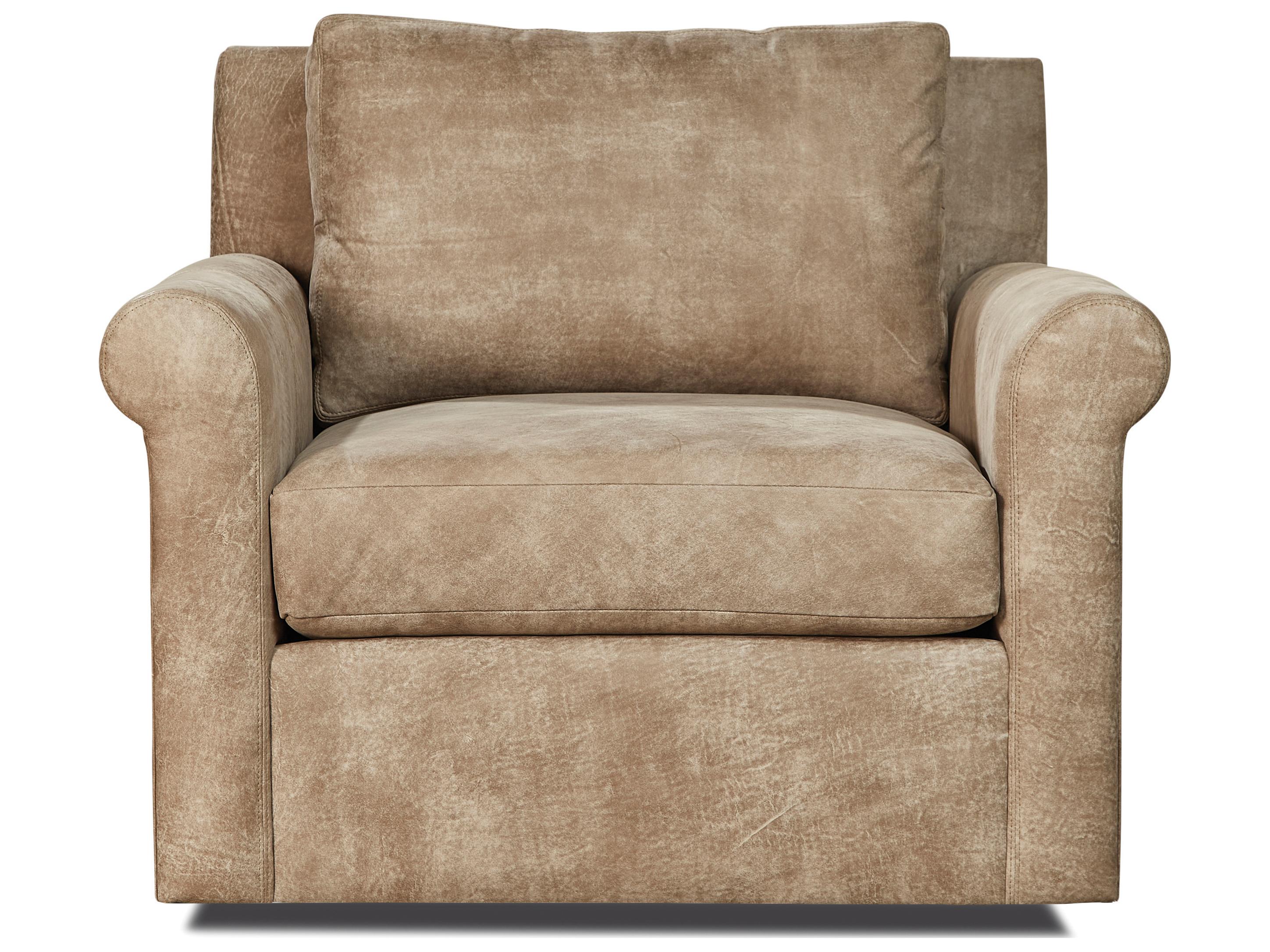 Huntington House 2600 Rollins Swivel Upholstered Club Chair