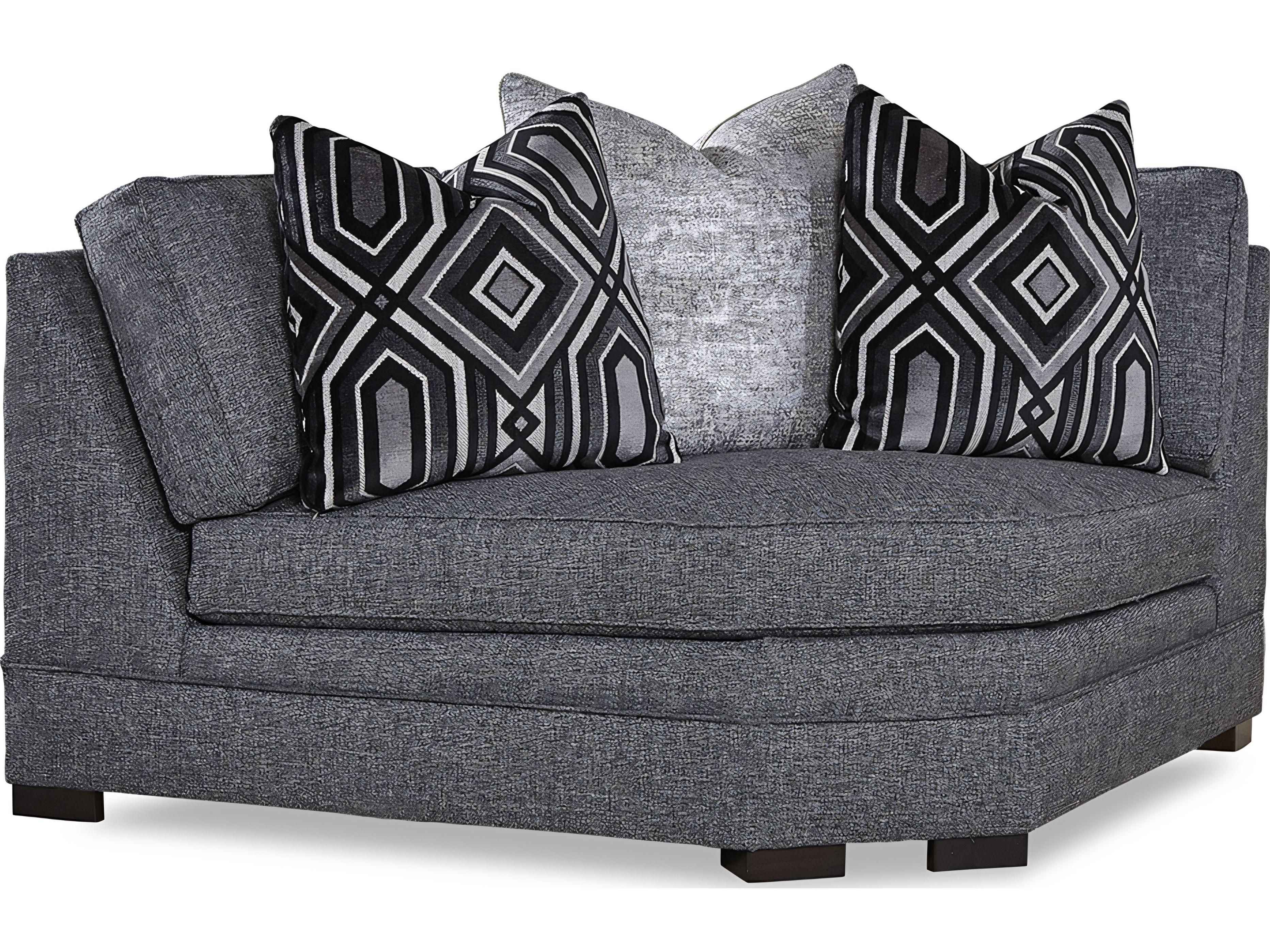 Huntington House 7100 Upholstered Corner Upholstered Curve Chair