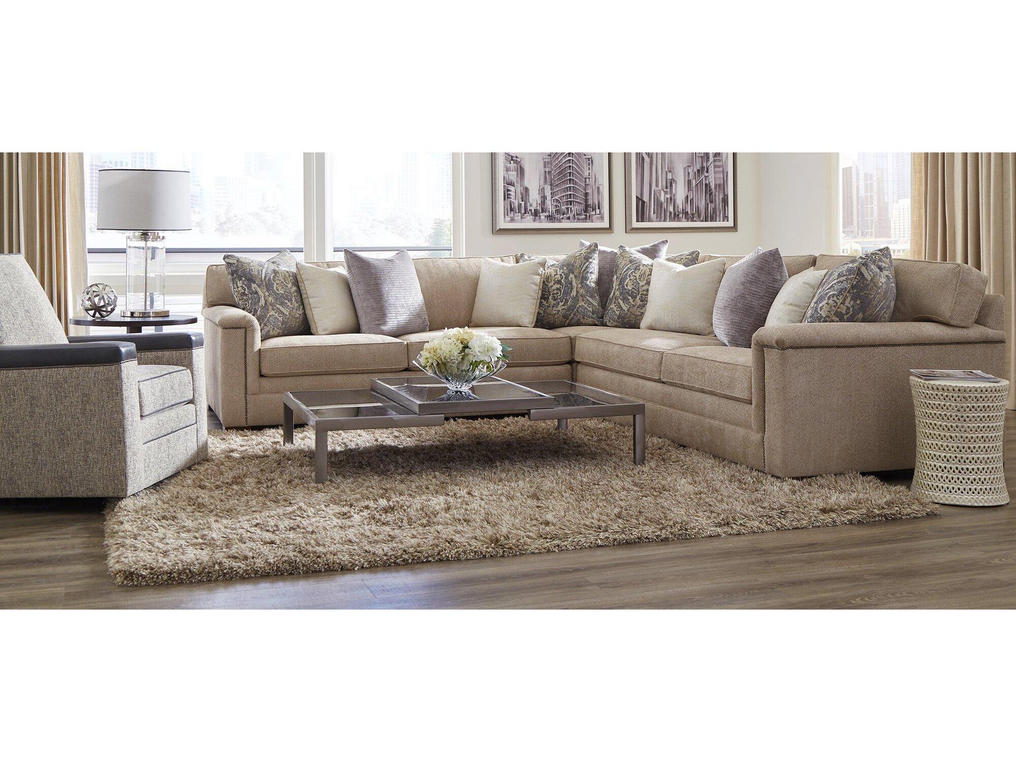 Huntington House 7100 Upholstered Sectional Sofa