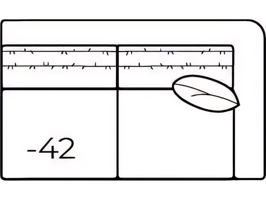 Huntington House 7507 Upholstered Right Arm Loveseat