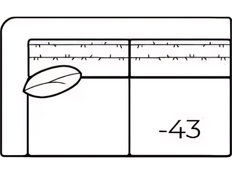 Huntington House 7507 Upholstered Left Arm Loveseat