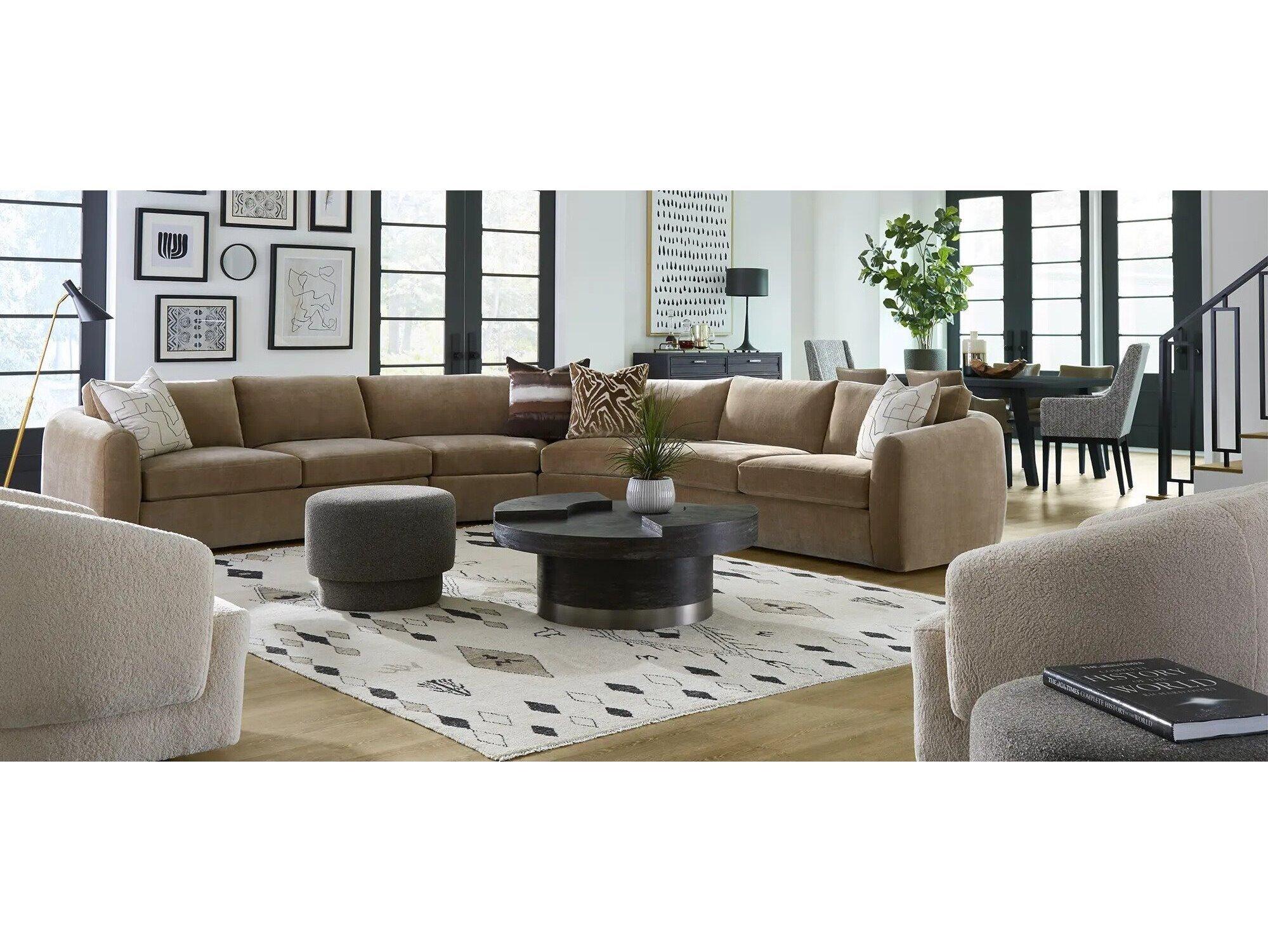 Huntington House 7507 Upholstered Sectional Sofa