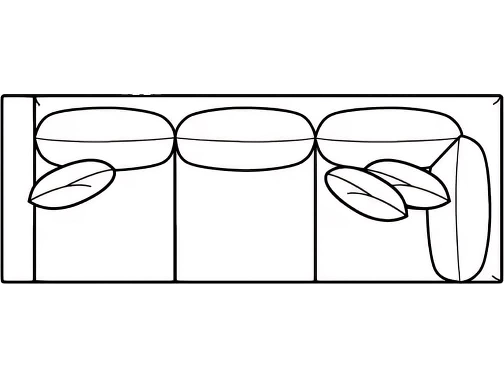 Huntington House 7512 Left Arm Corner Upholstered Sofa