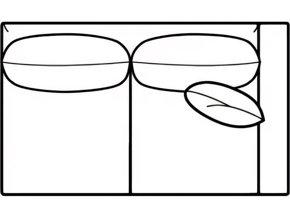 Huntington House 7512 Upholstered Right Arm Loveseat