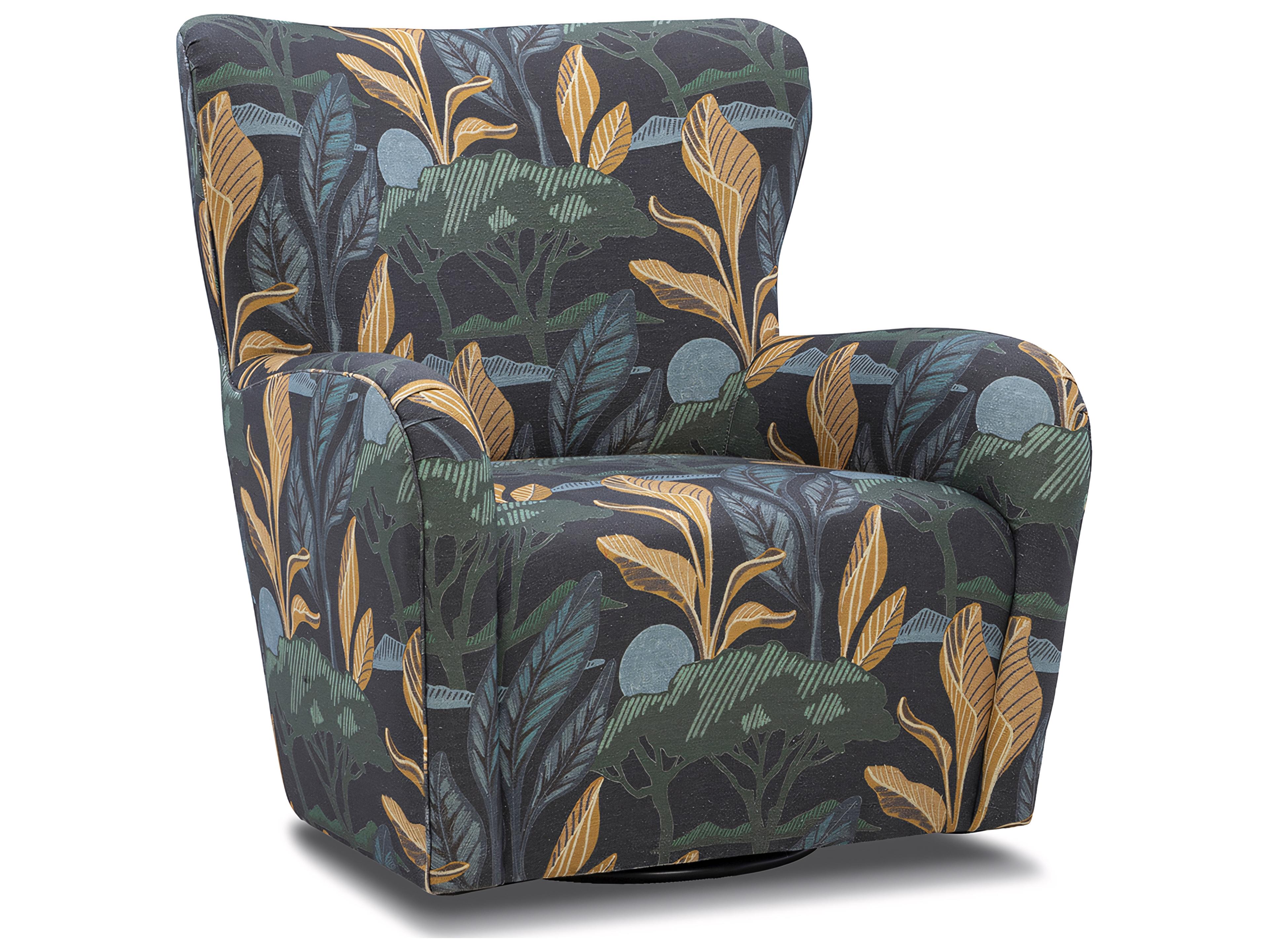 Huntington House 7789 Zeus Swivel Upholstered Accent Chair