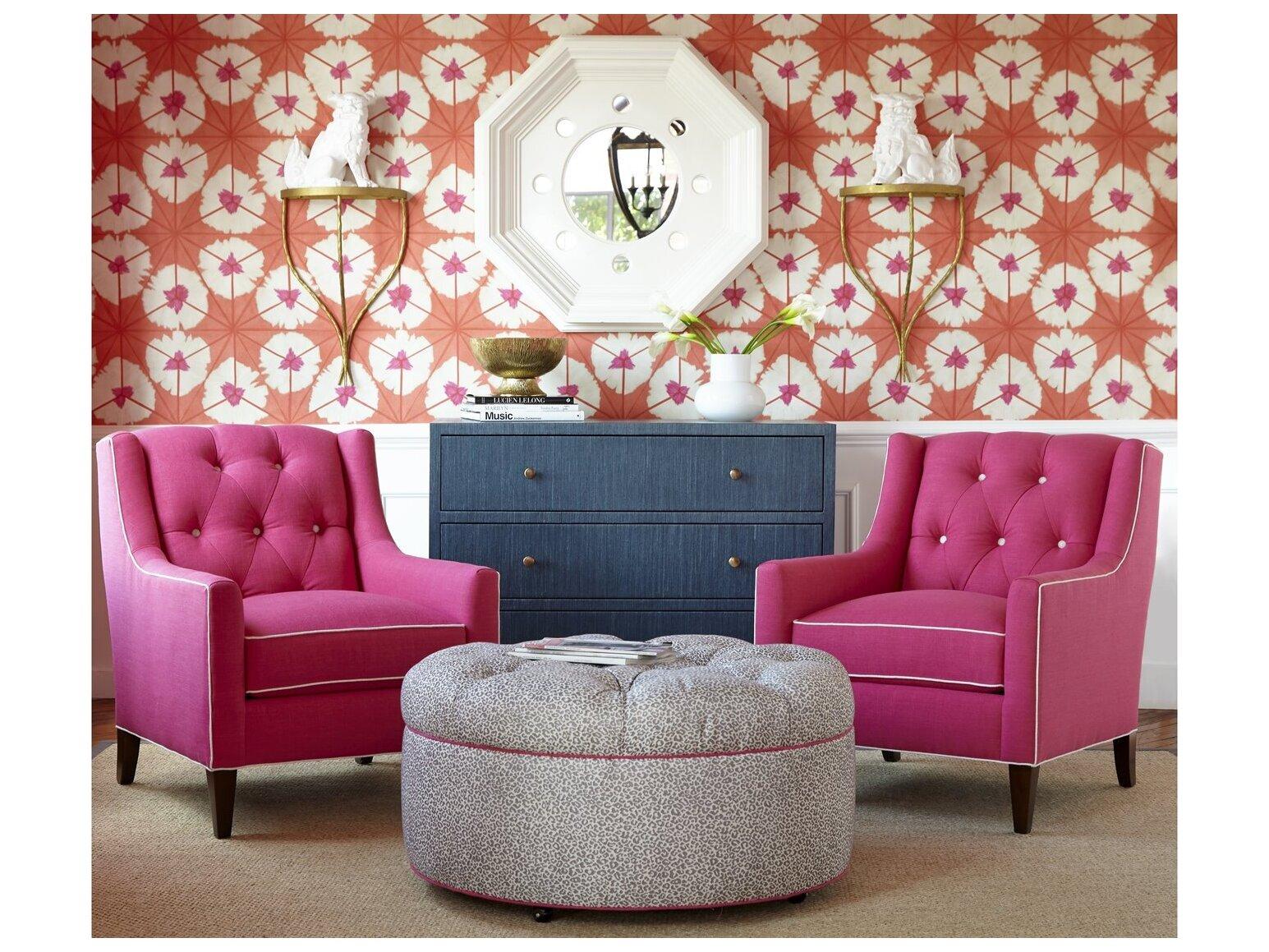 Huntington House Rhett Chair and Ottoman Set