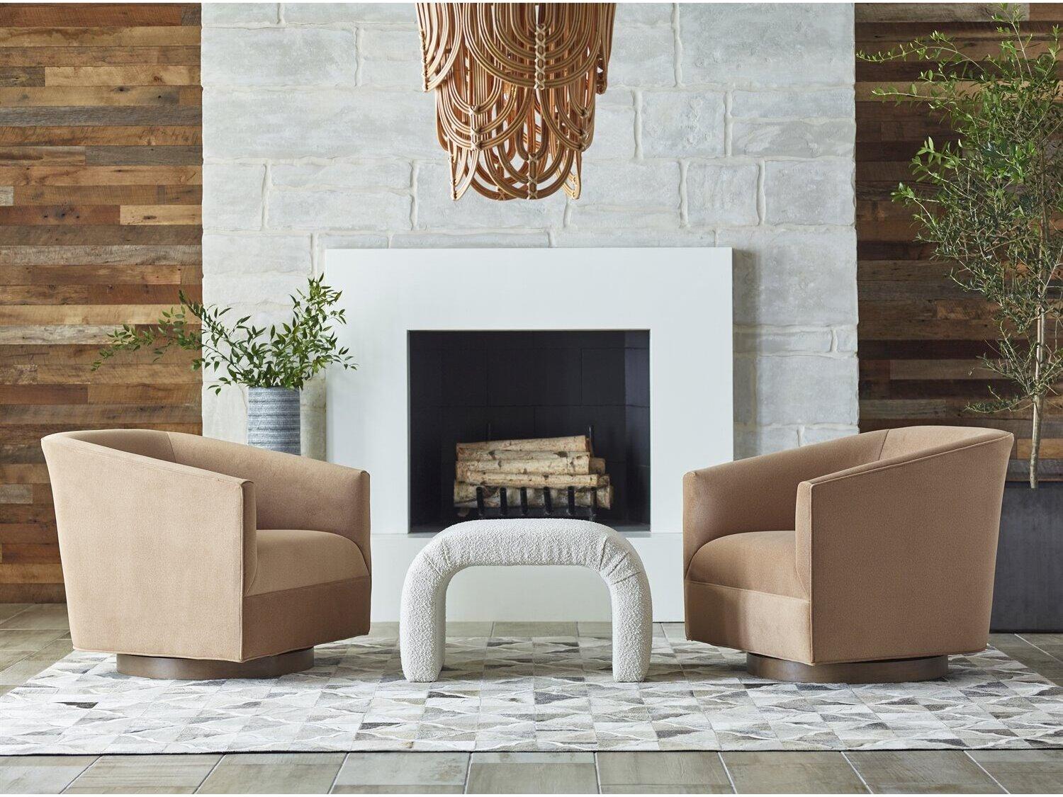 Huntington House Zola Chair and Ottoman Set